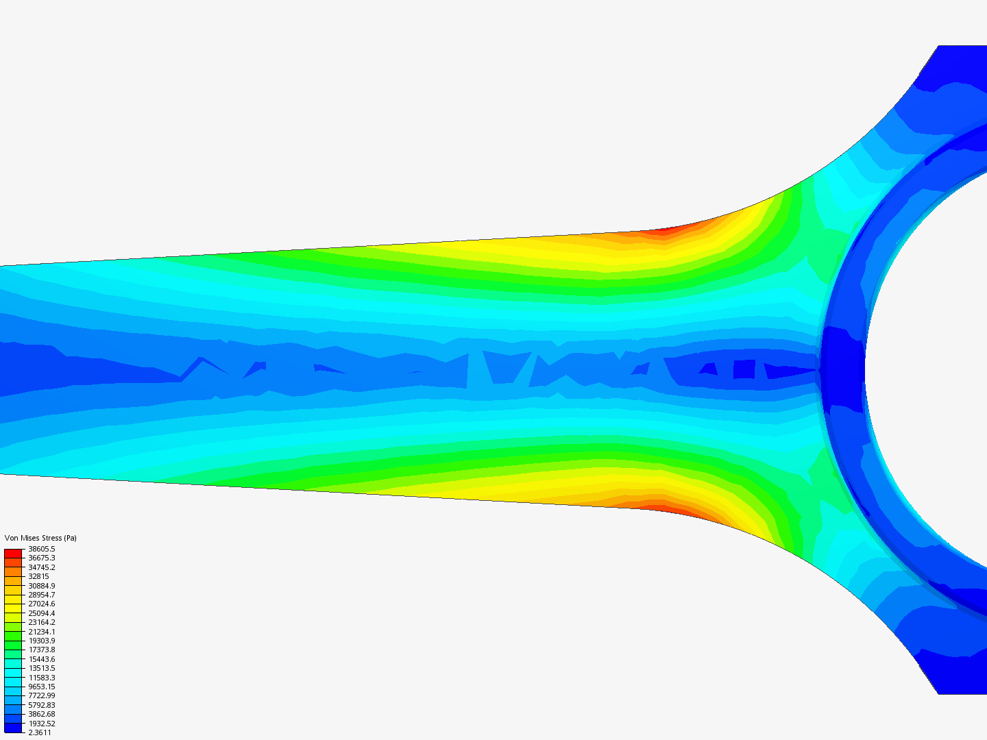 Tutorial 1: Connecting rod stress analysis image