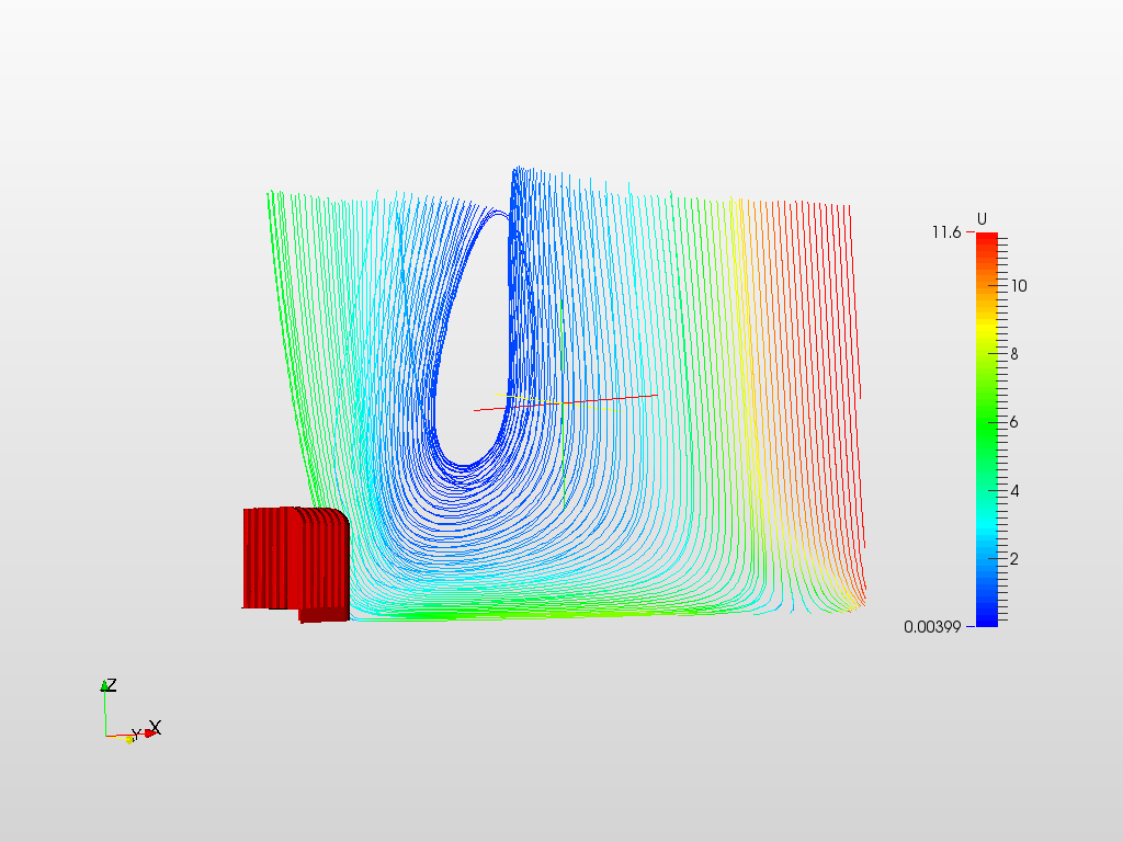 Natural Convection Over A Heat Sink Simscale