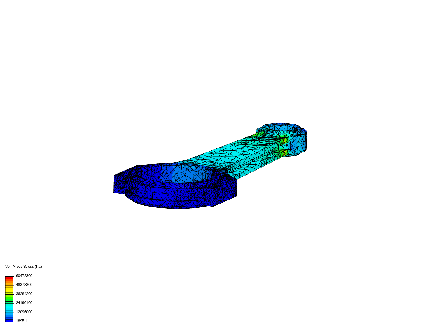 Tutorial 1: Connecting rod stress analysis image