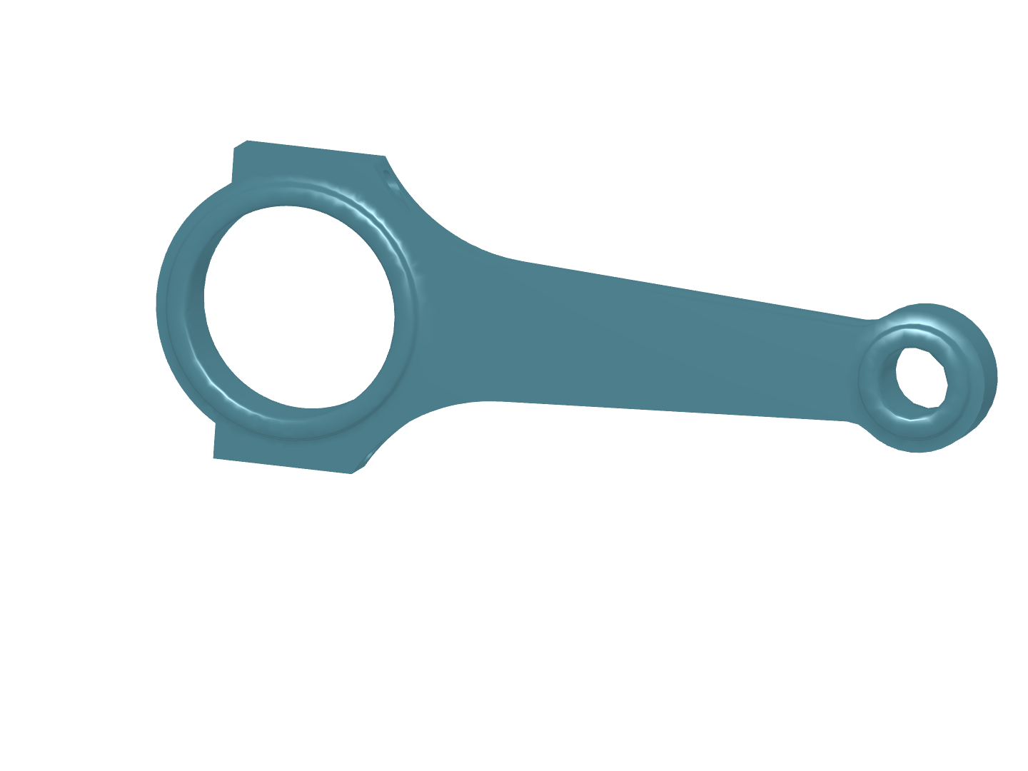 Tutorial 1: Connecting rod stress analysis image