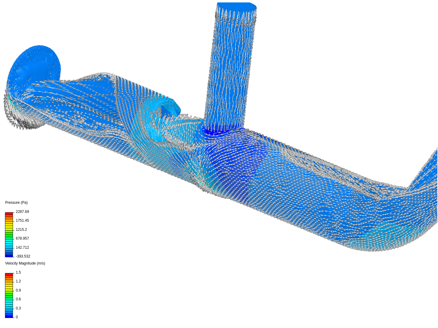 Tutorial 2: Pipe junction flow image