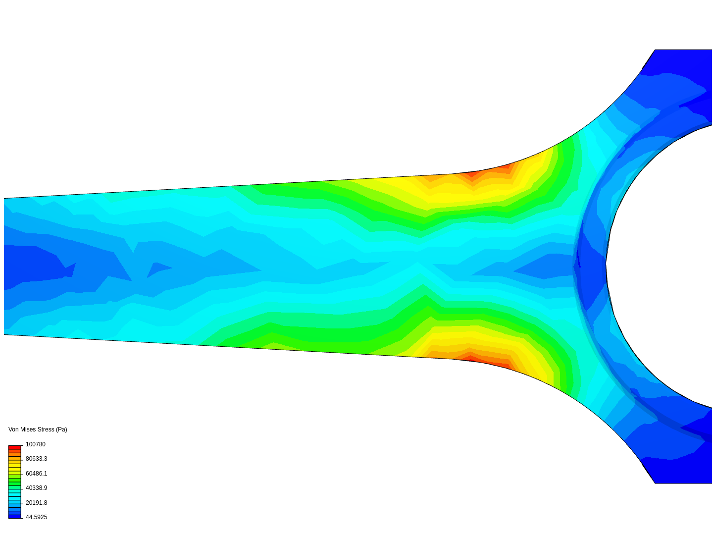 Tutorial 1: Connecting rod stress analysis image