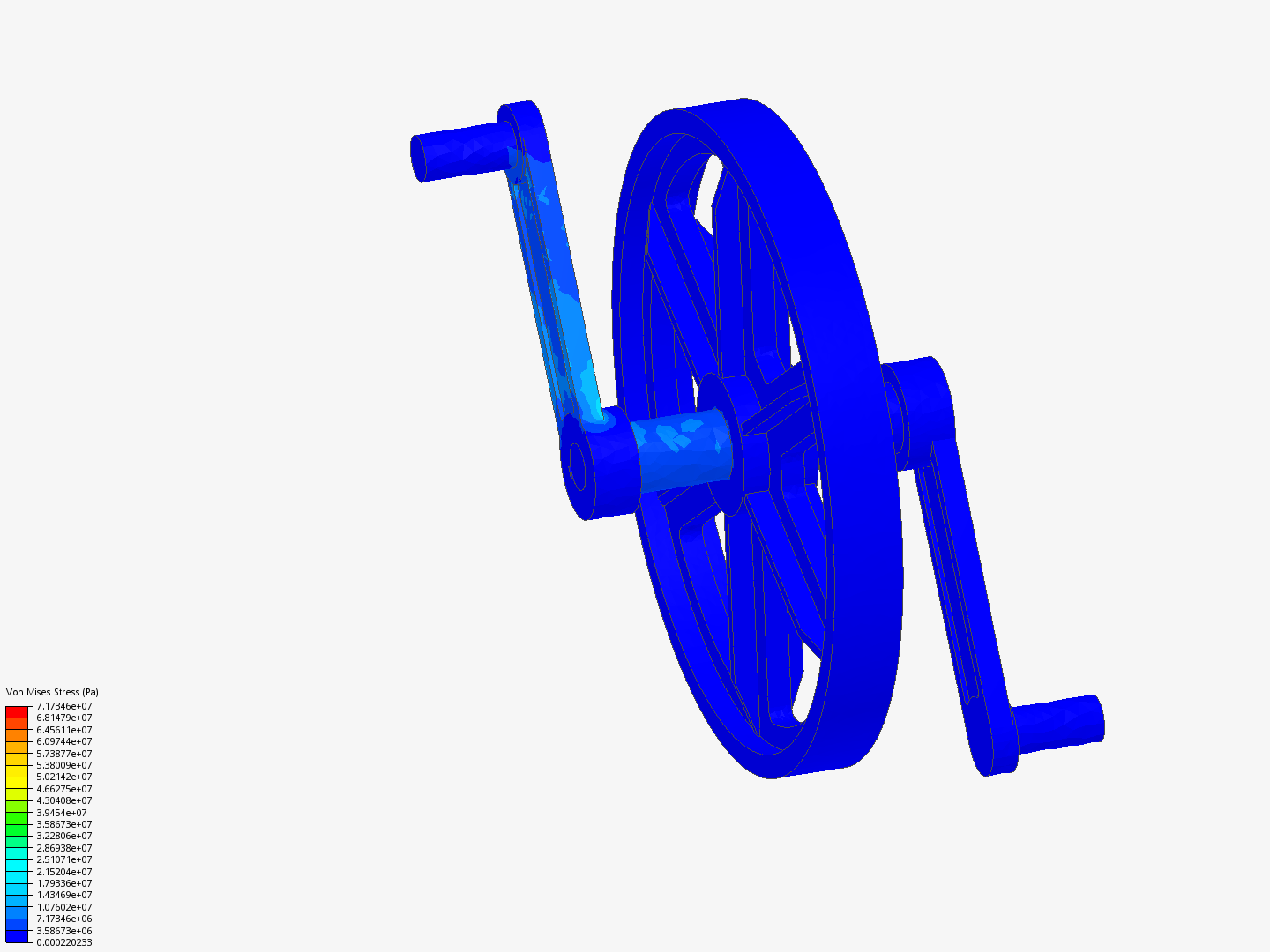 Simulation of a Crank Assembly - Copy image