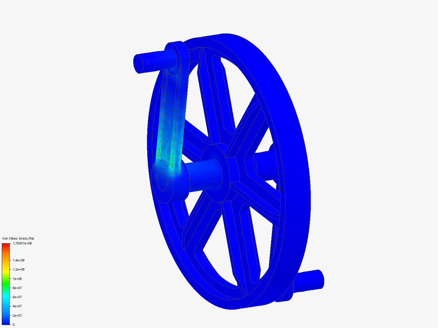 Simulation of a Crank Assembly - Copy image