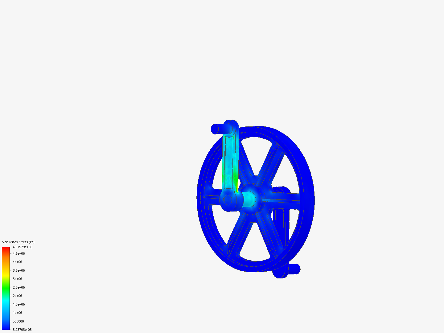 Simulation of a Crank Assembly - Copy image