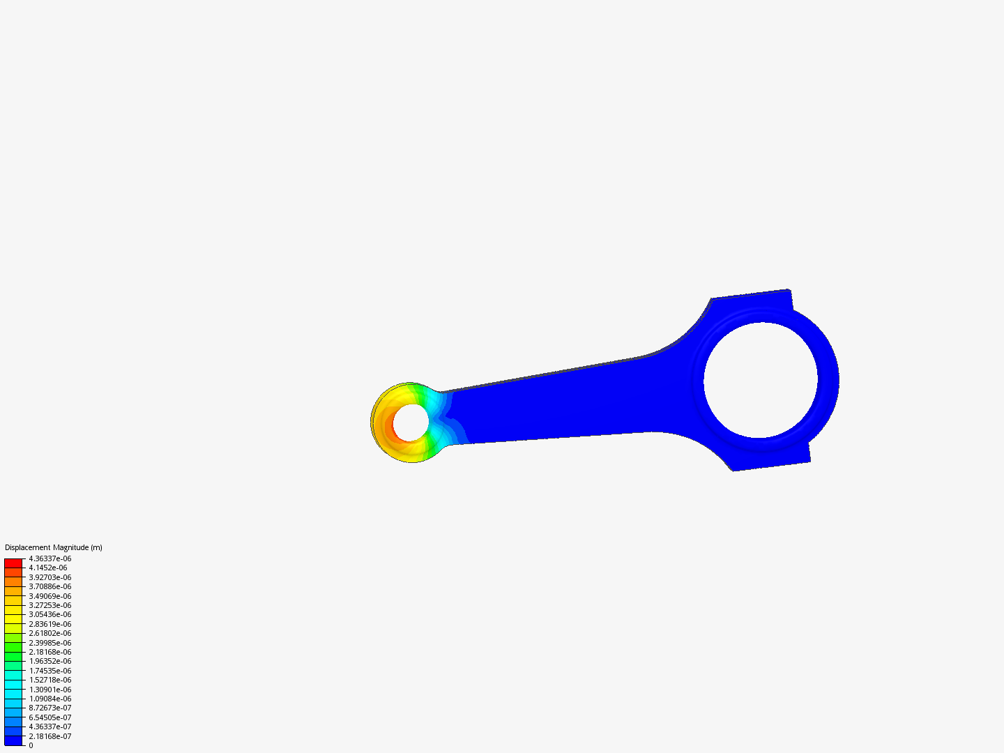 Tutorial 1: Connecting rod stress analysis image