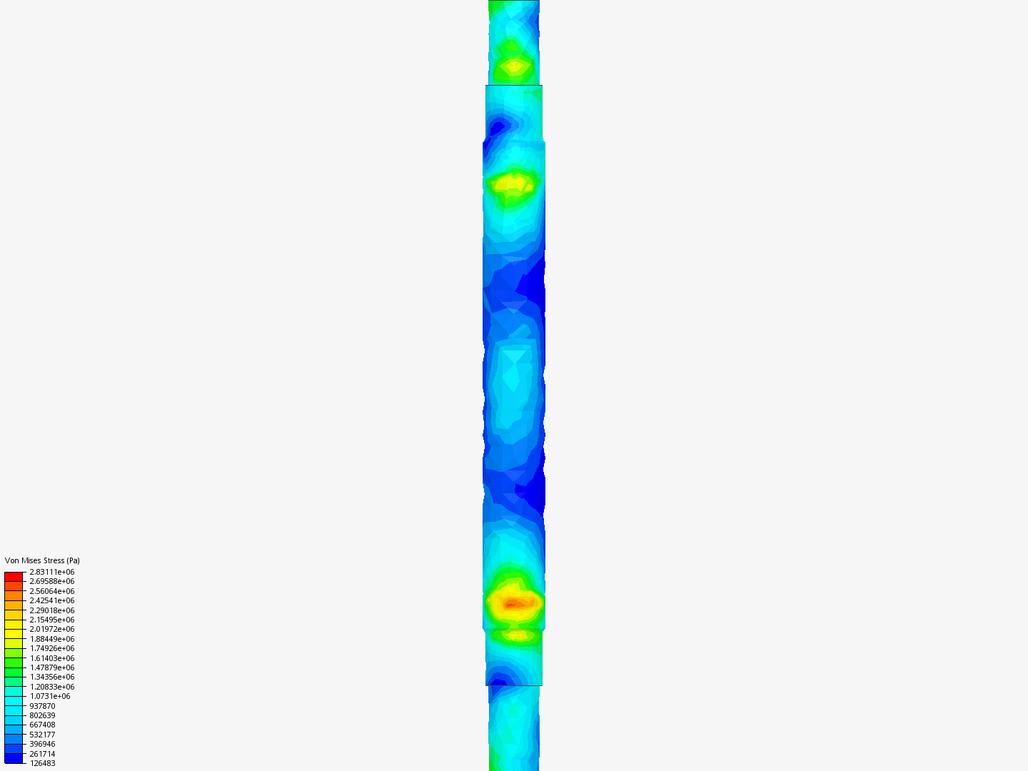 Research Shaft FEA image