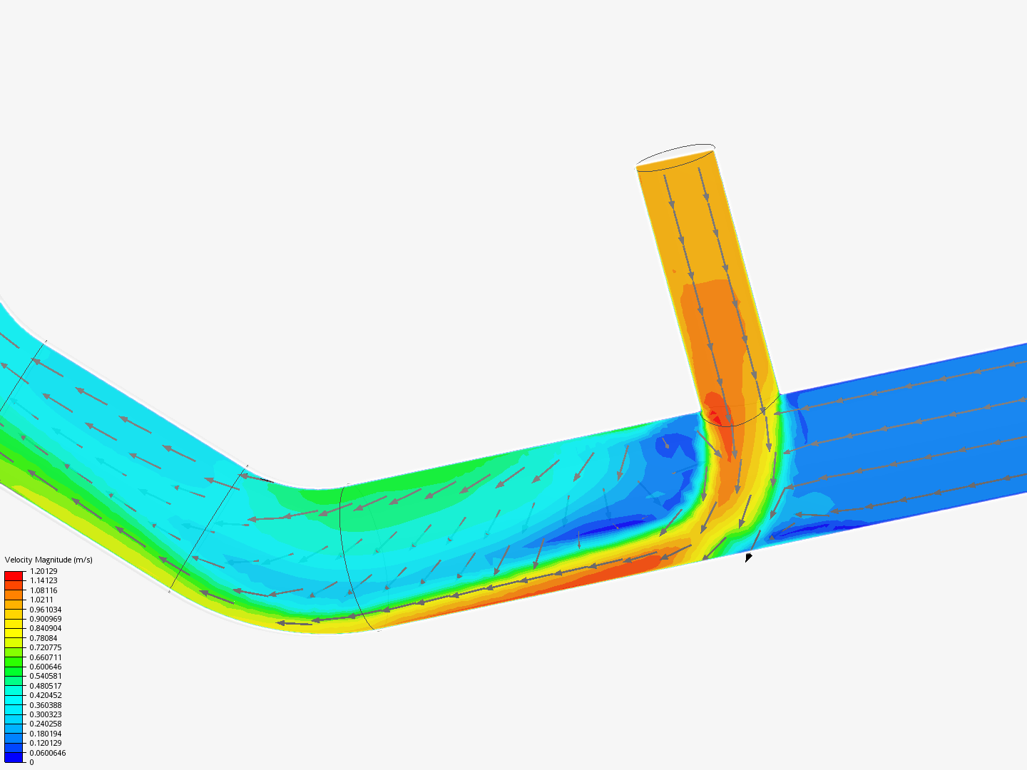 Tutorial 2: Pipe junction flow image