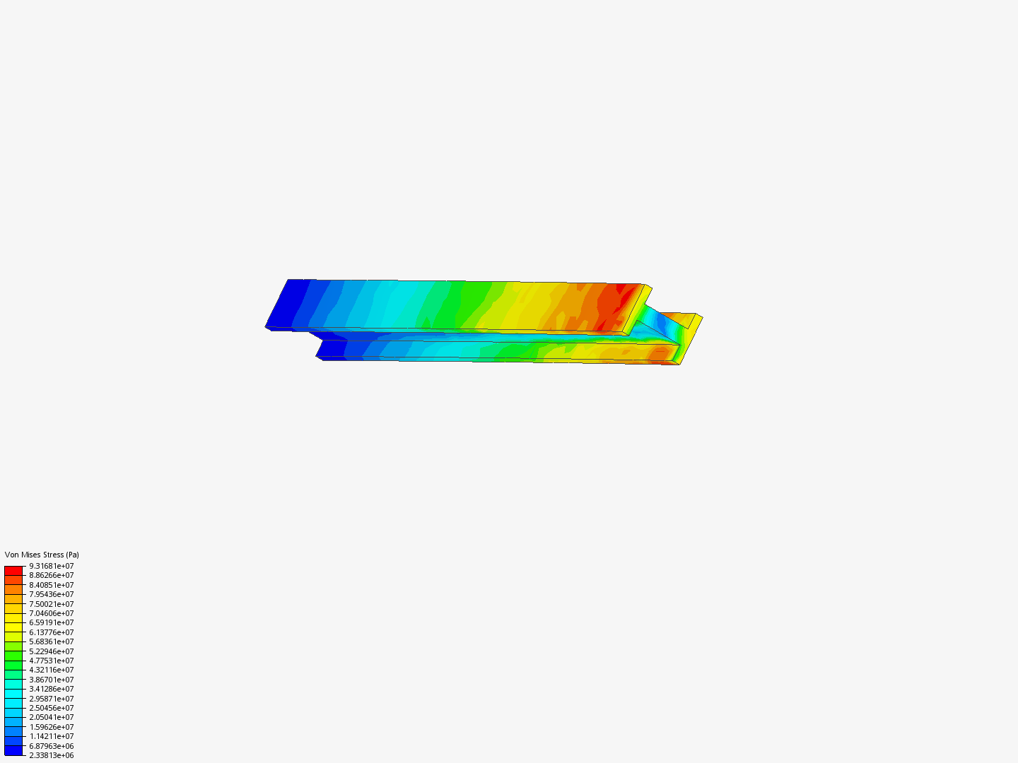 Plate 1: Static Analysis of I-Beam - Copy image