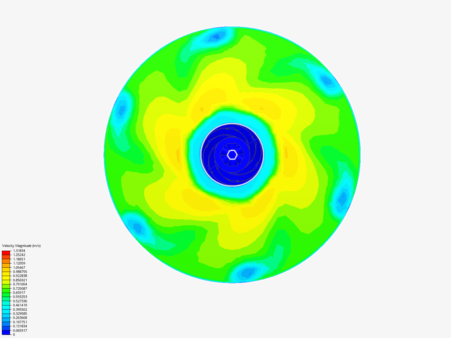 Turbine Blade 1.0 Simulation image