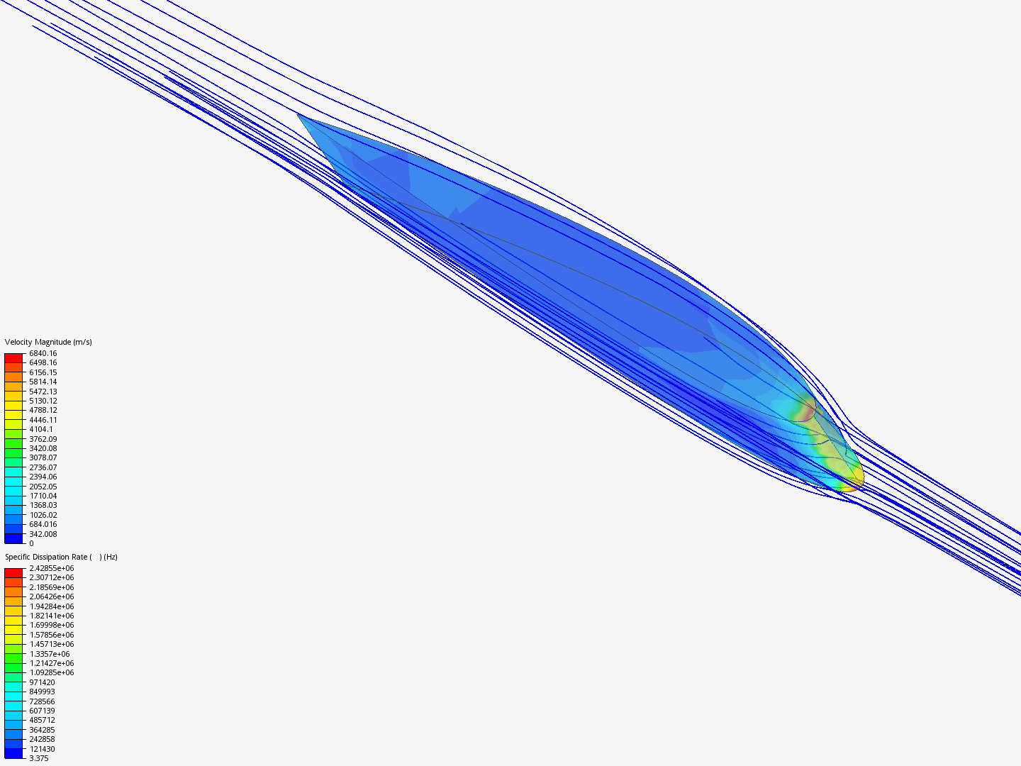 CFD simulation wing 1 image