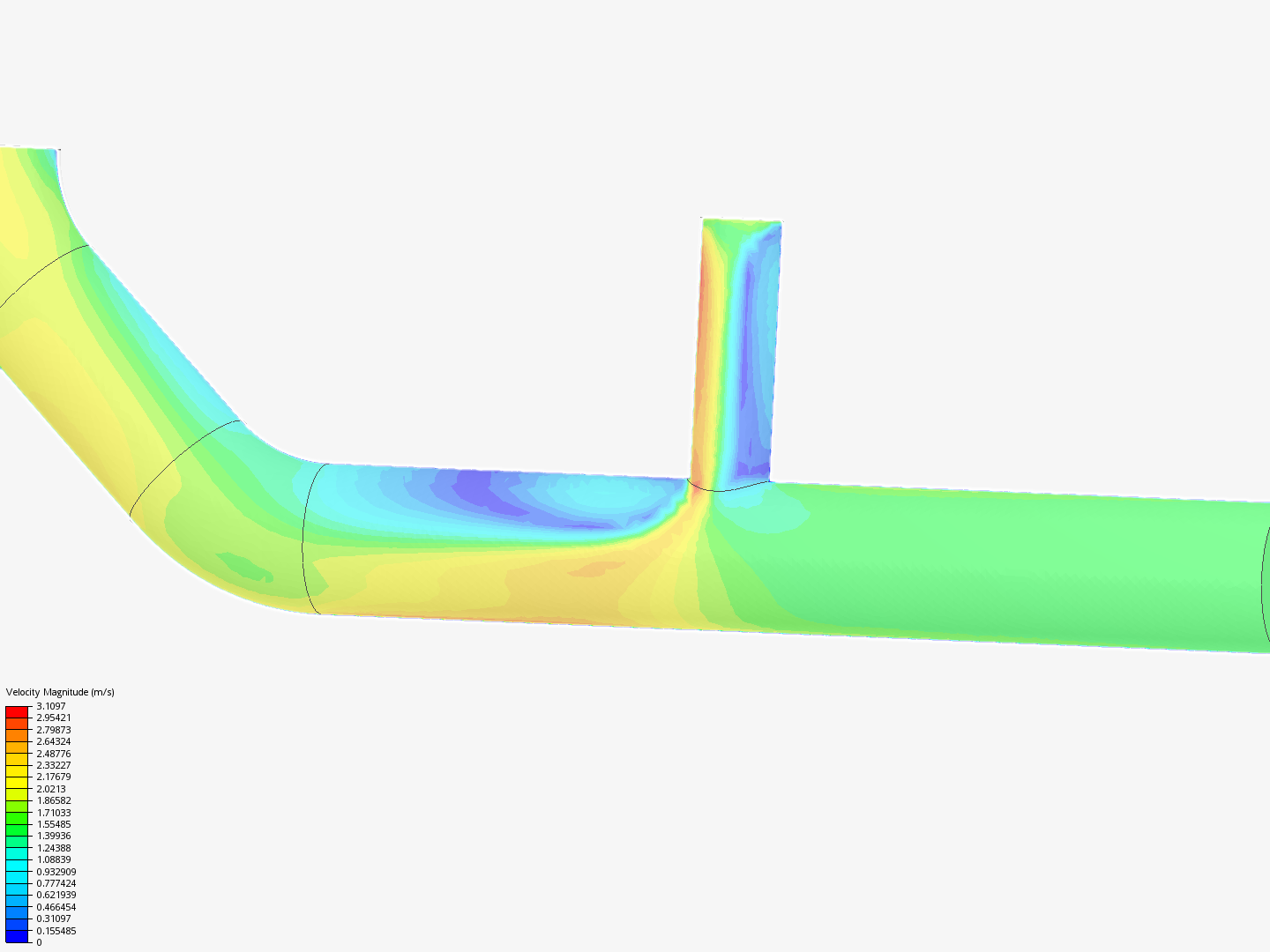 Tutorial 2: Pipe junction flow image