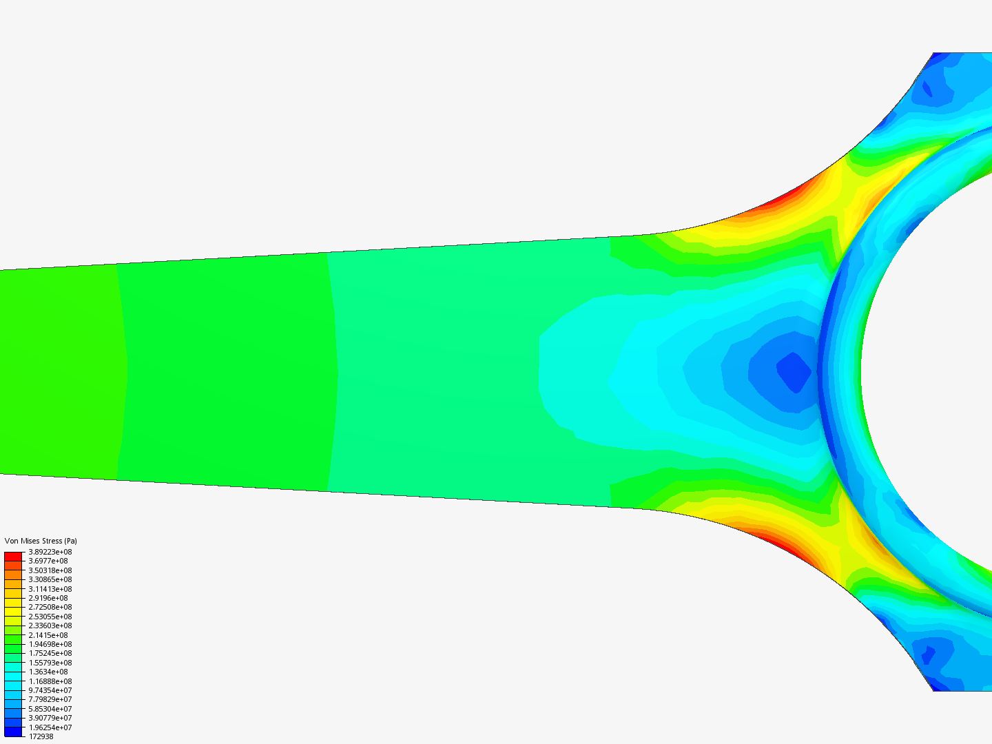 Tutorial 1: Connecting rod stress analysis image