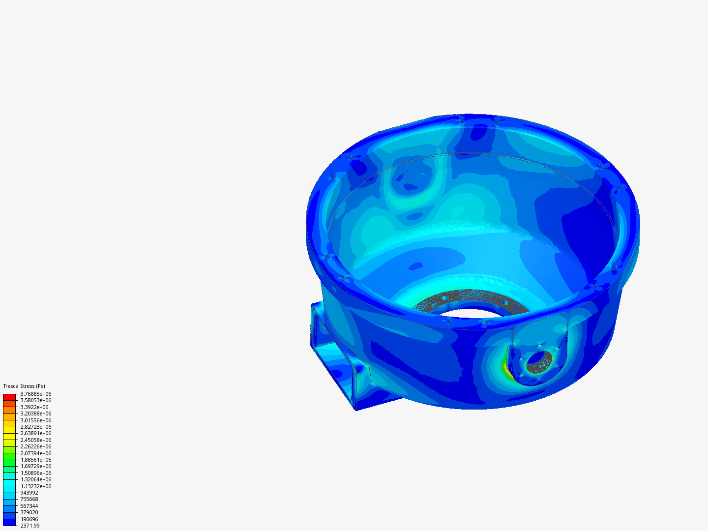 Machine shaft  analysis image