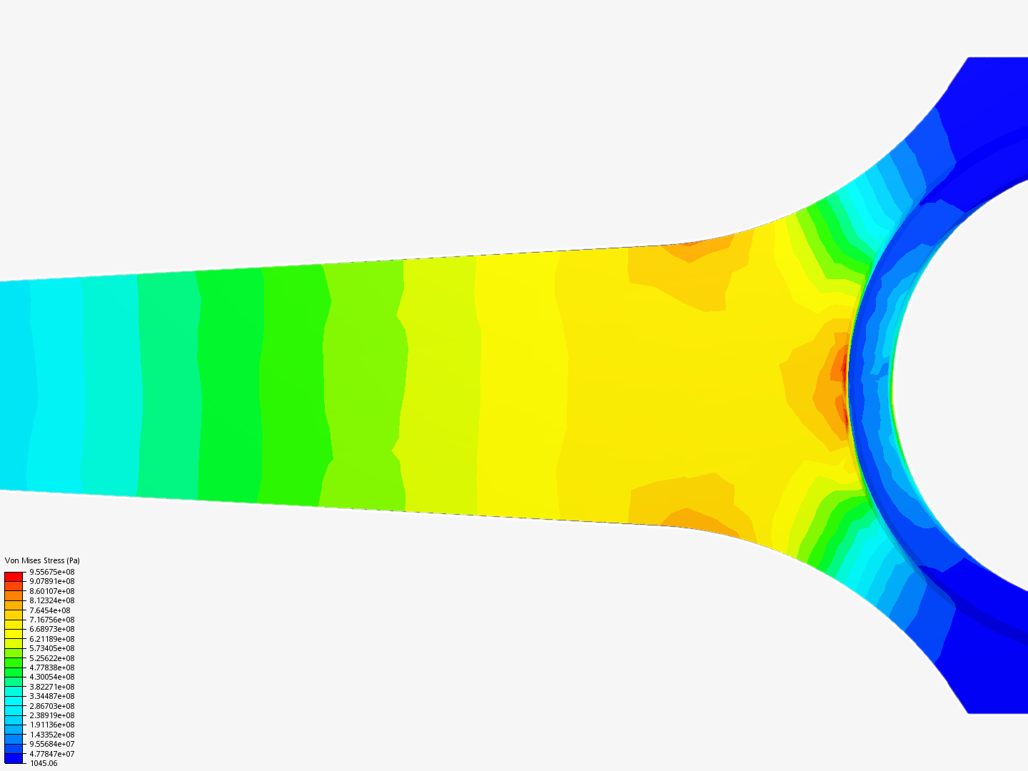 Tutorial 1: Connecting rod stress analysis image