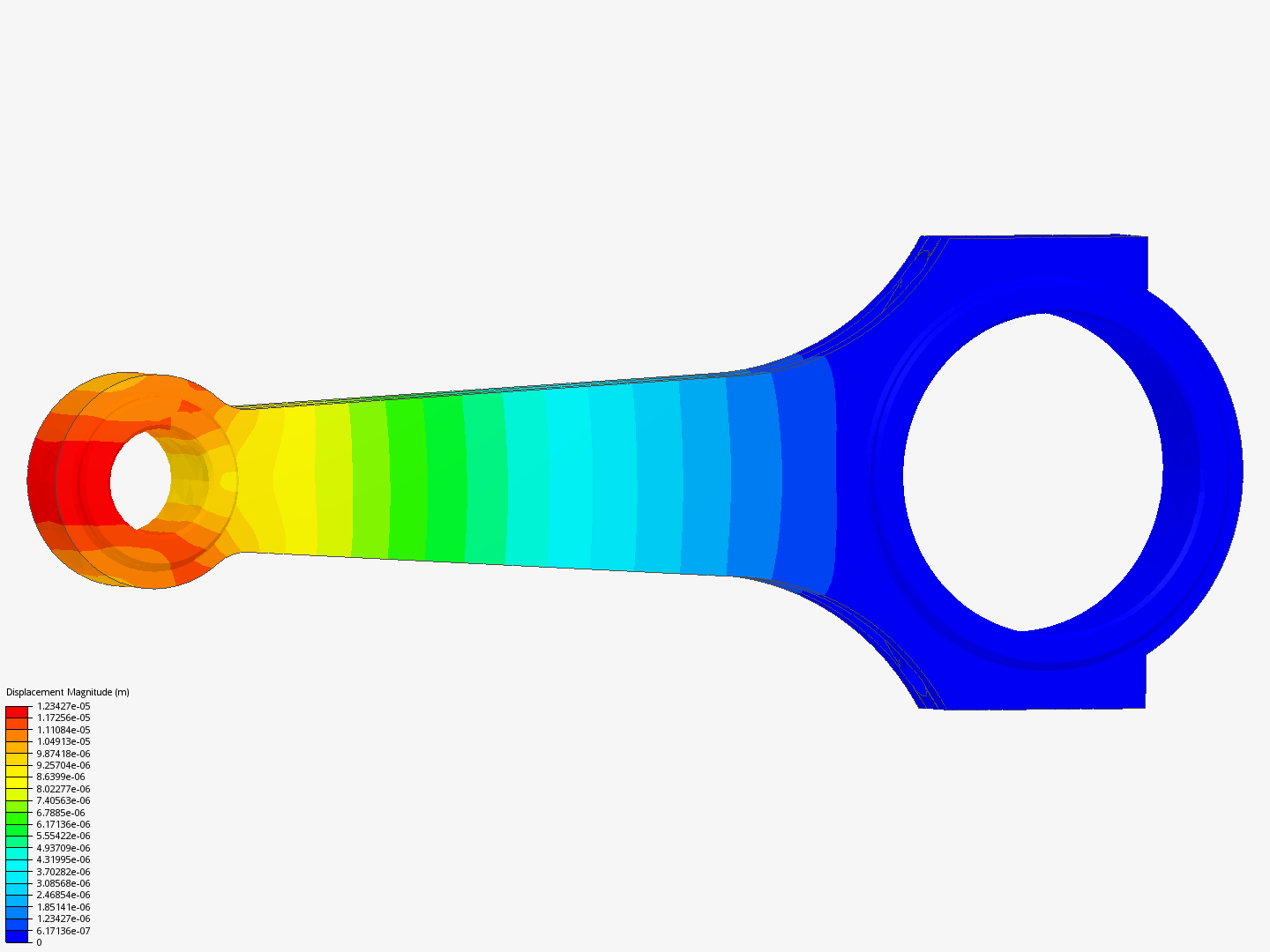 Tutorial 1: Connecting rod stress analysis image