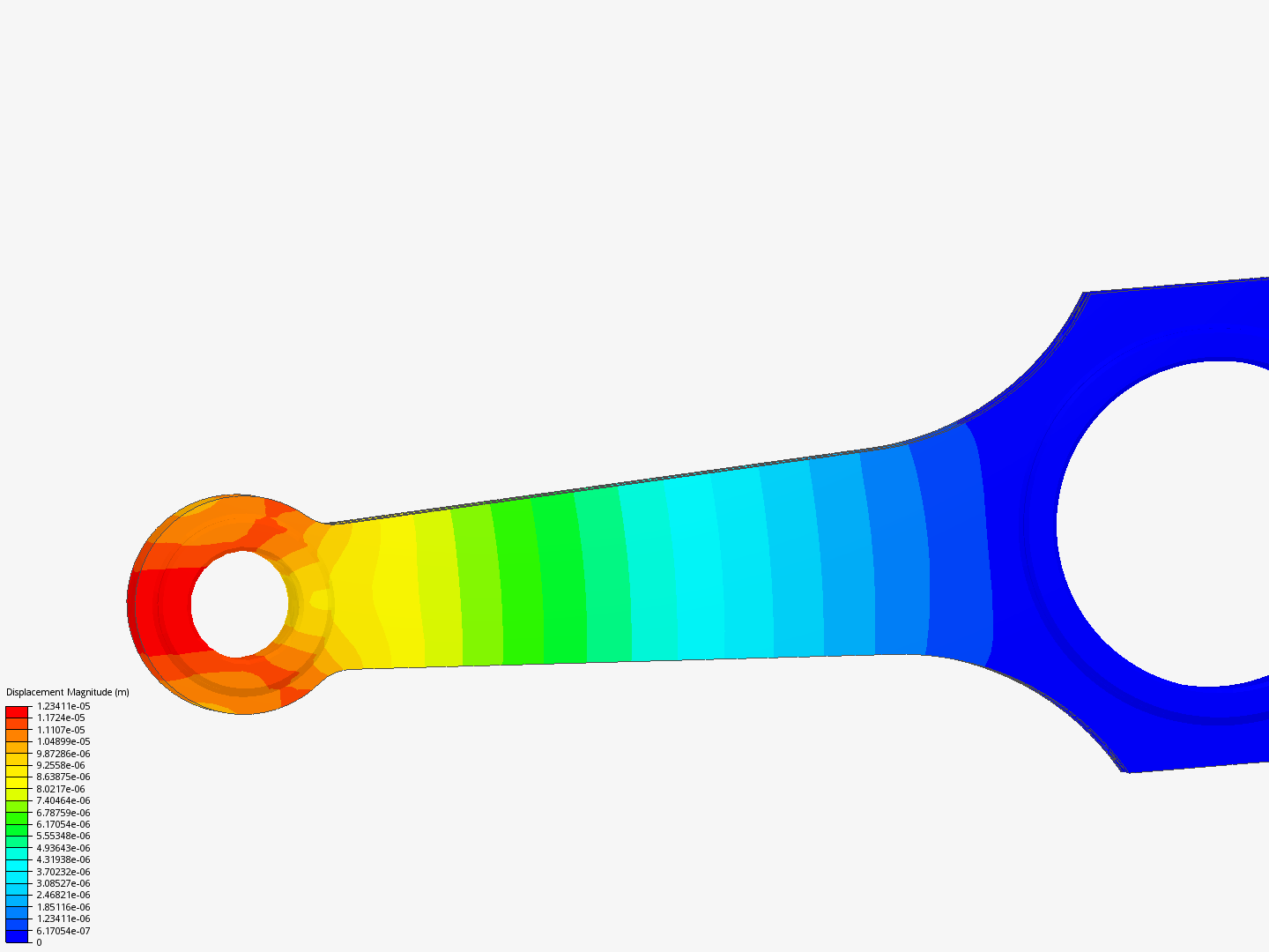 Tutorial 1: Connecting rod stress analysis image