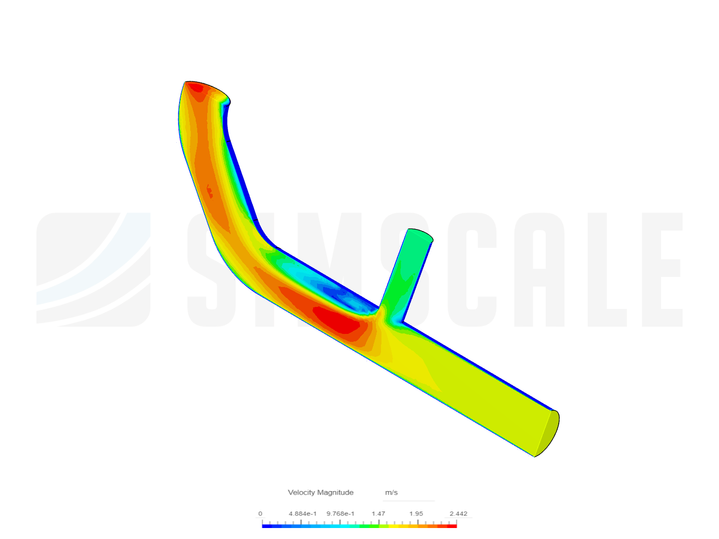 Tutorial 2: Pipe junction flow image