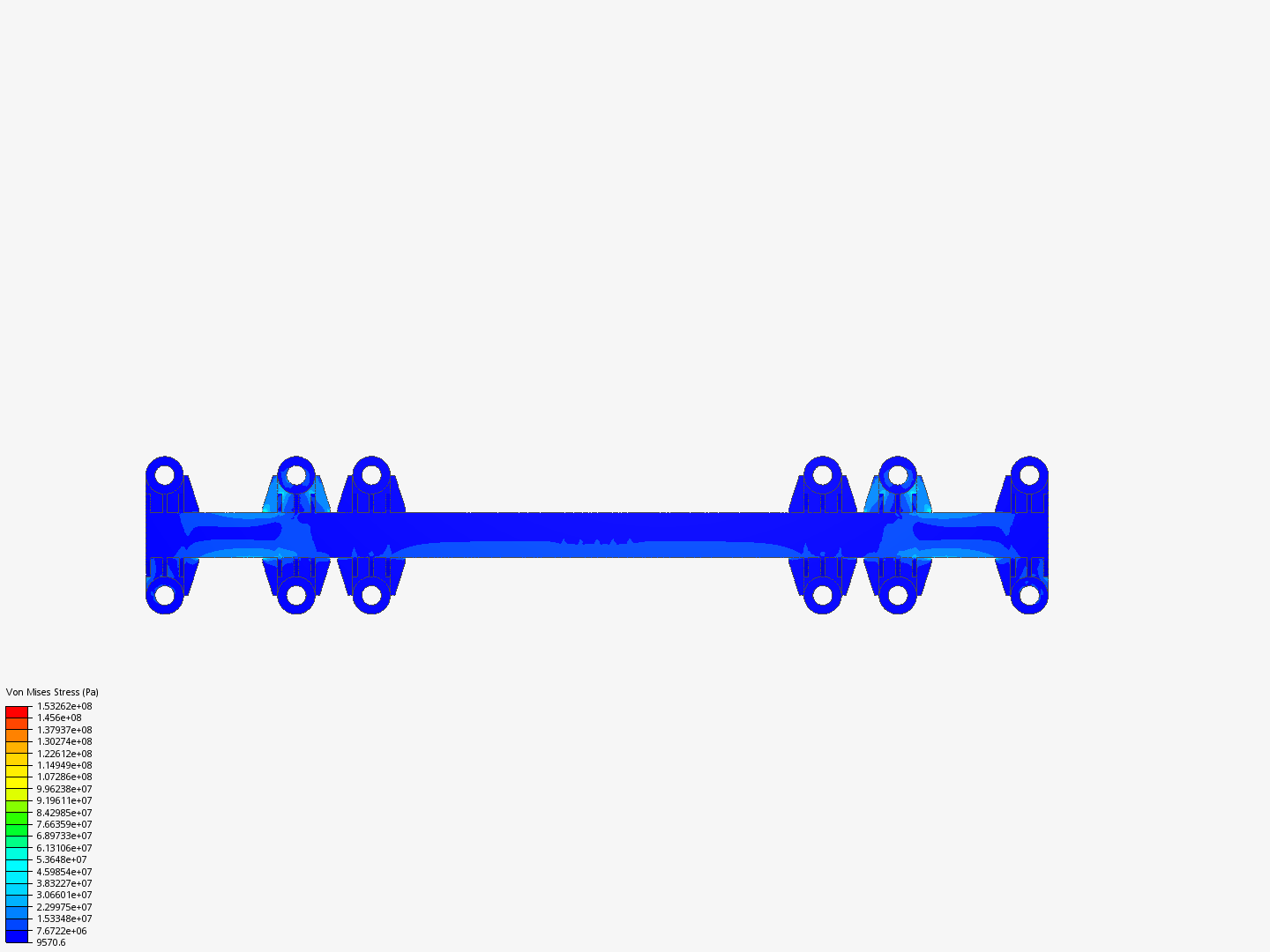 Tutorial - Linear static analysis of a crane image