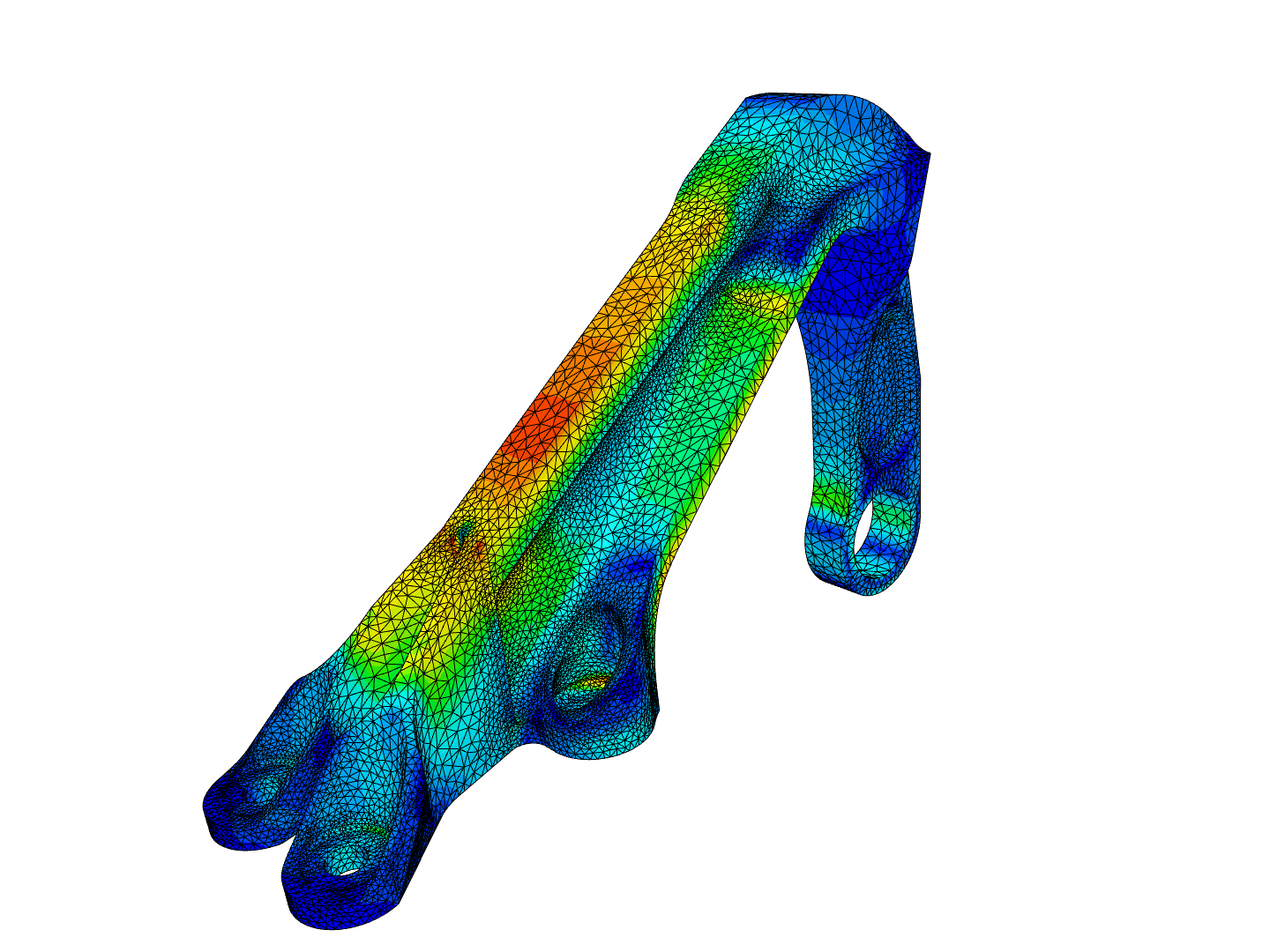 FME-Aircraft Engine Bearing Bracket - Copy image