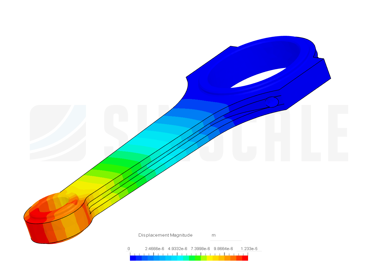 Tutorial 1: Connecting rod stress analysis image