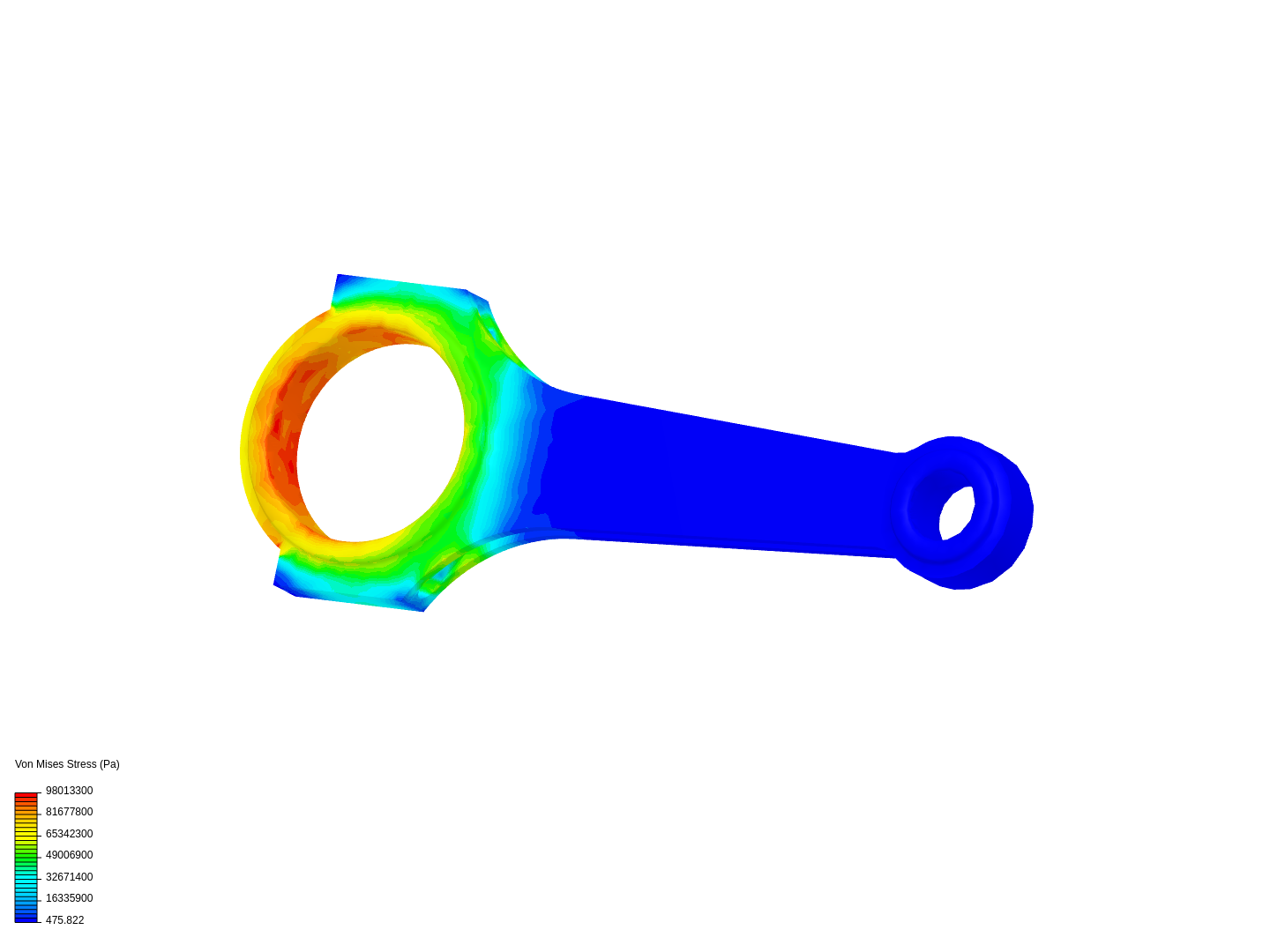 Tutorial 1: Connecting rod stress analysis image