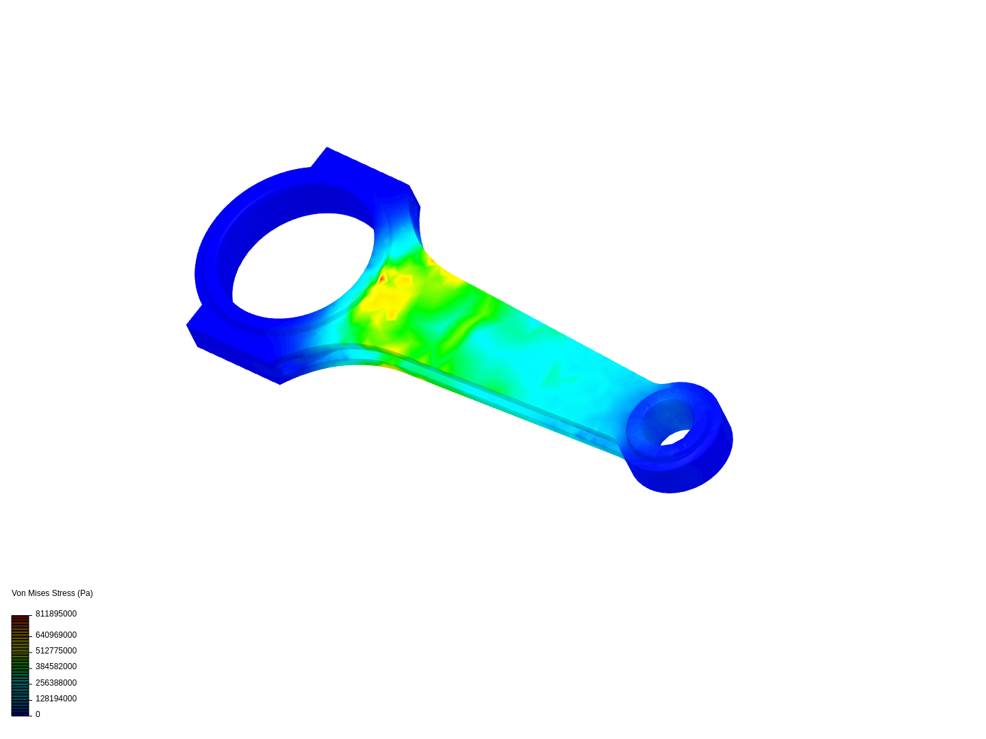 Tutorial 1: Connecting rod stress analysis image