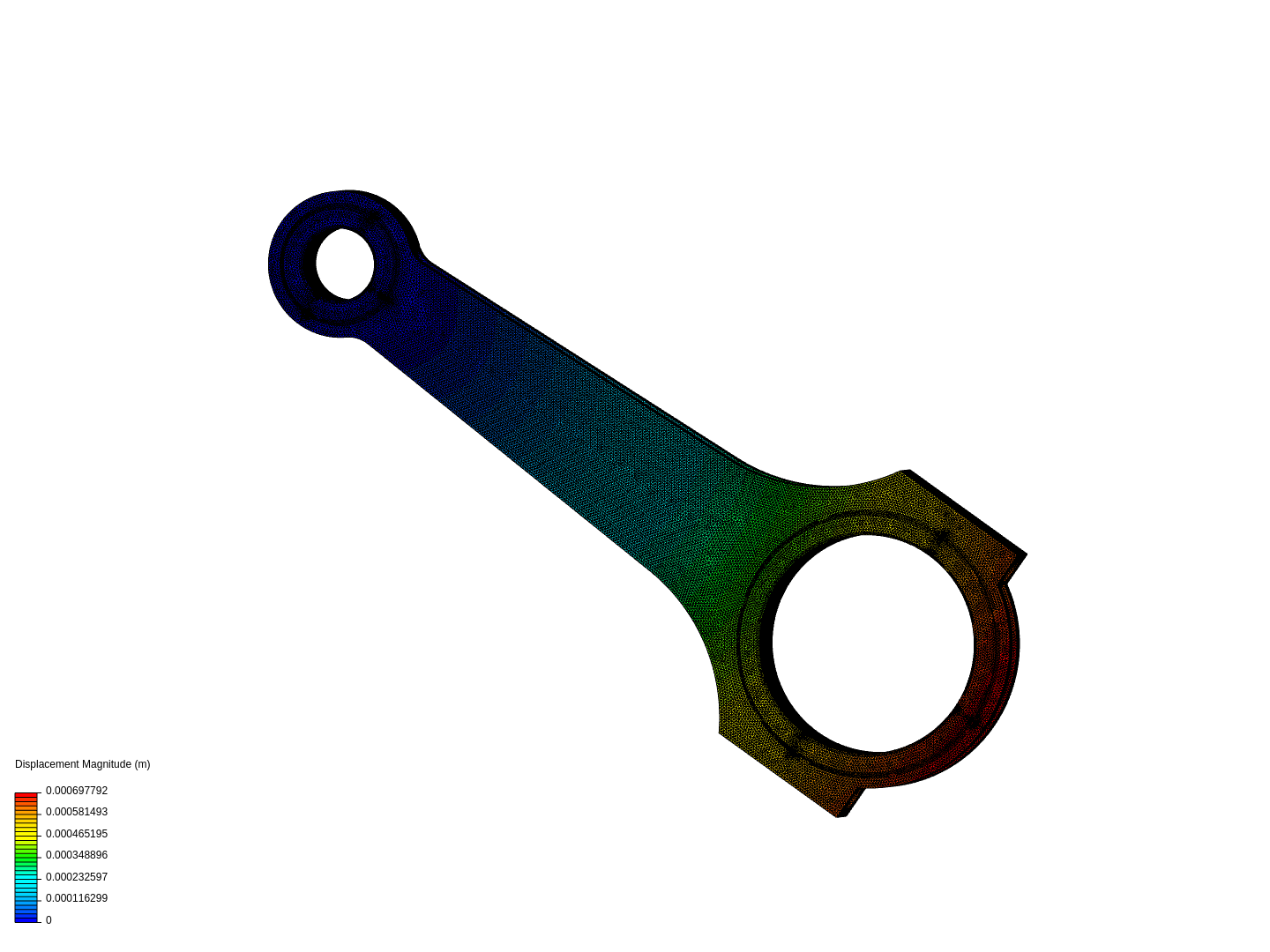 Tutorial 1: Connecting rod stress analysis image