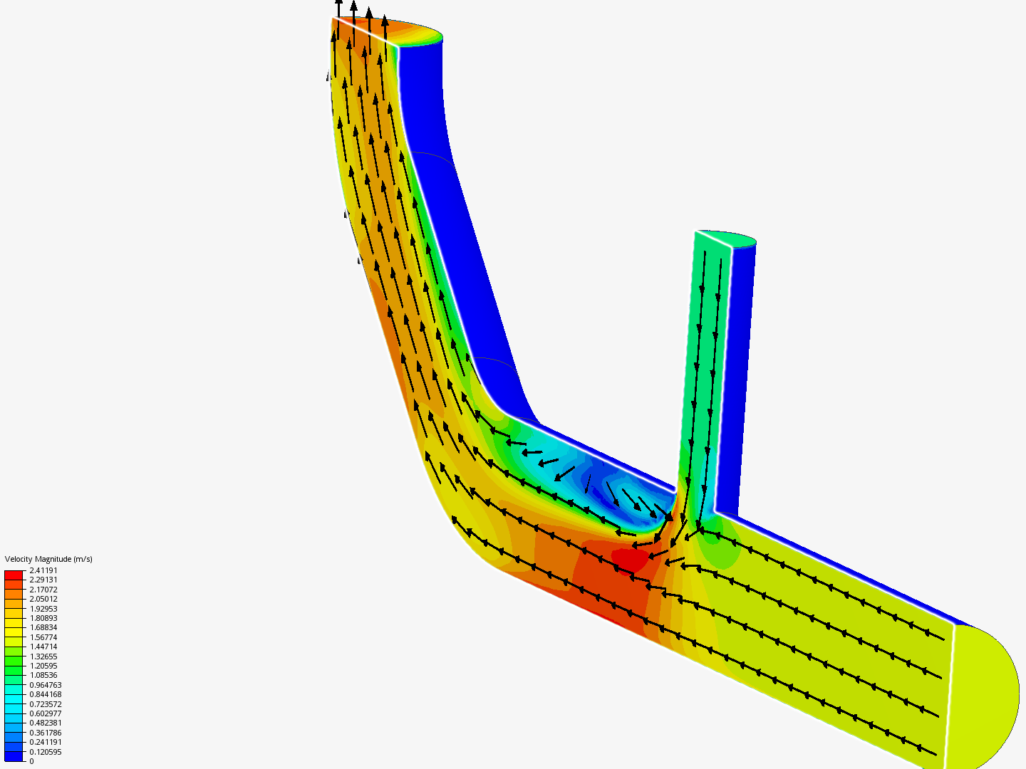 Tutorial 2: Pipe junction flow image