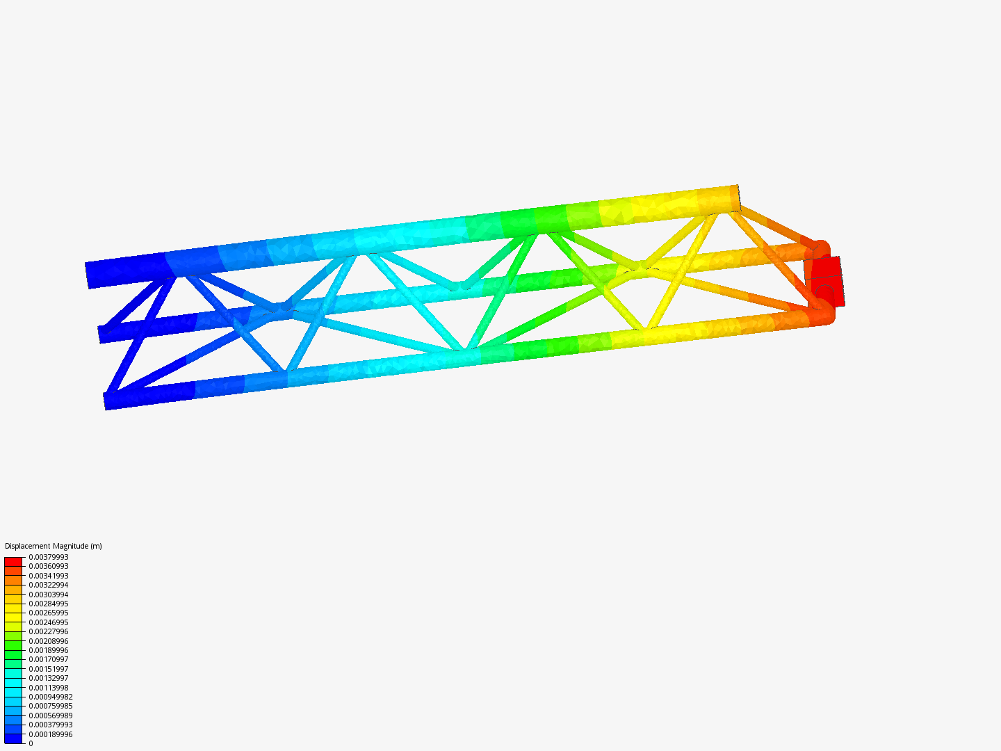 Tutorial - Linear static analysis of a crane image