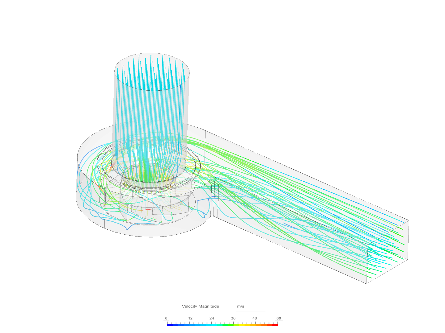Blades Comparison for Radial Fan Design with CFD Analysis image