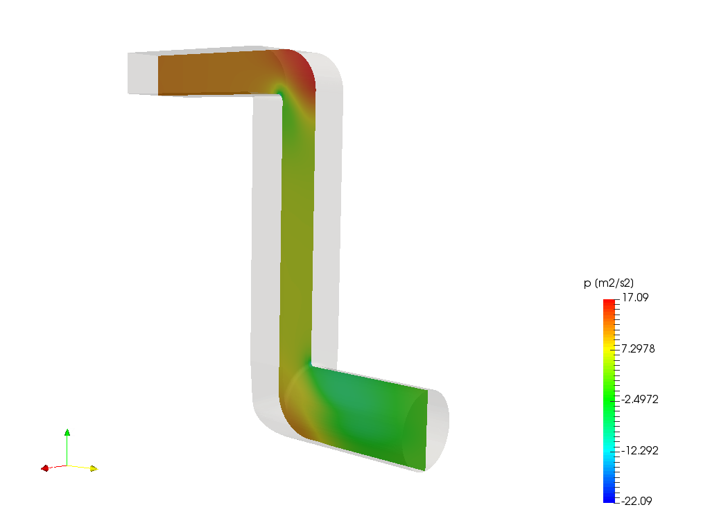 Flow Optimization of a Duct Design with CFD Simulation image