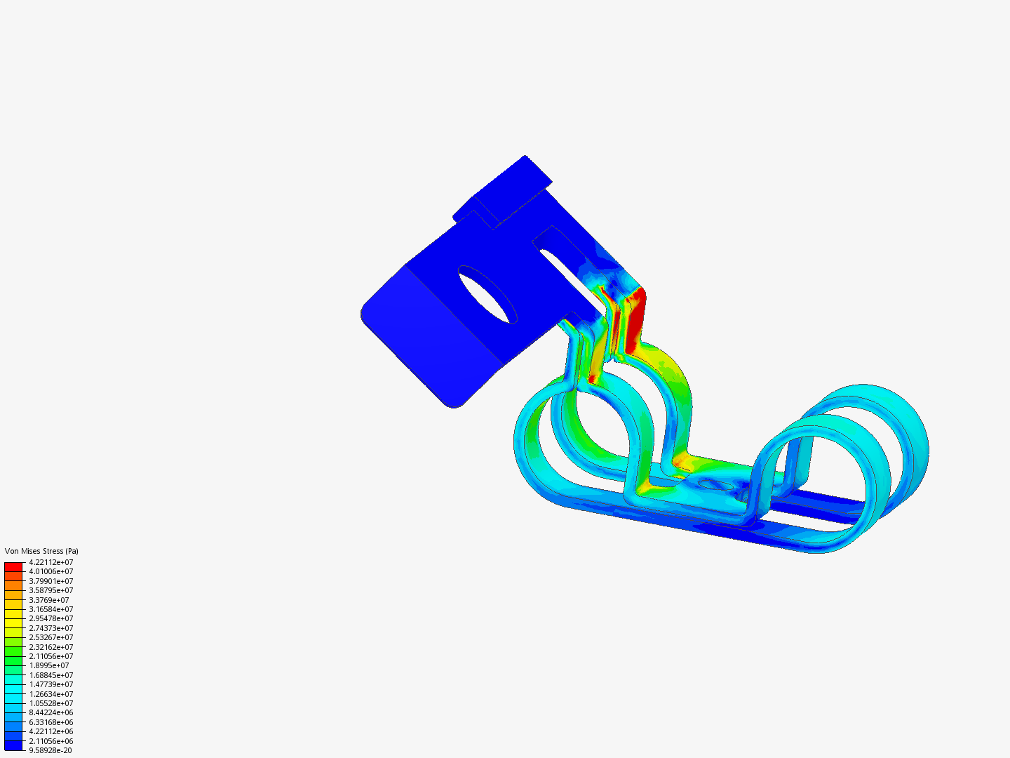 Bracket 3 Steel Sim Statis image