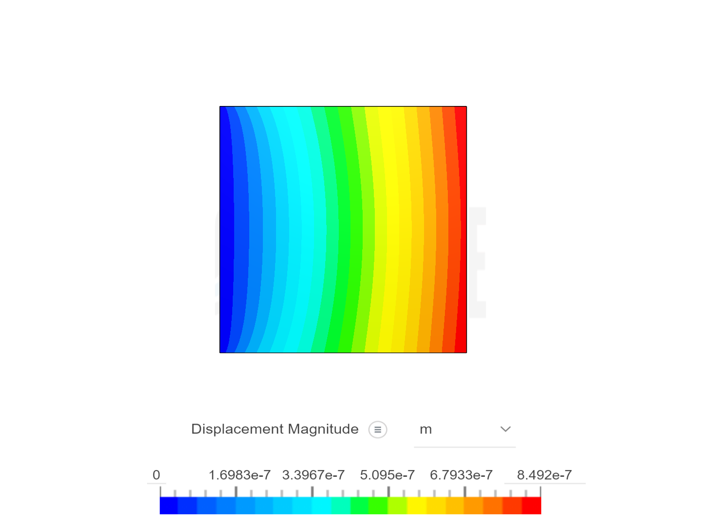 Computational Lab 6 - Solid Deformation (w/o Hole) image