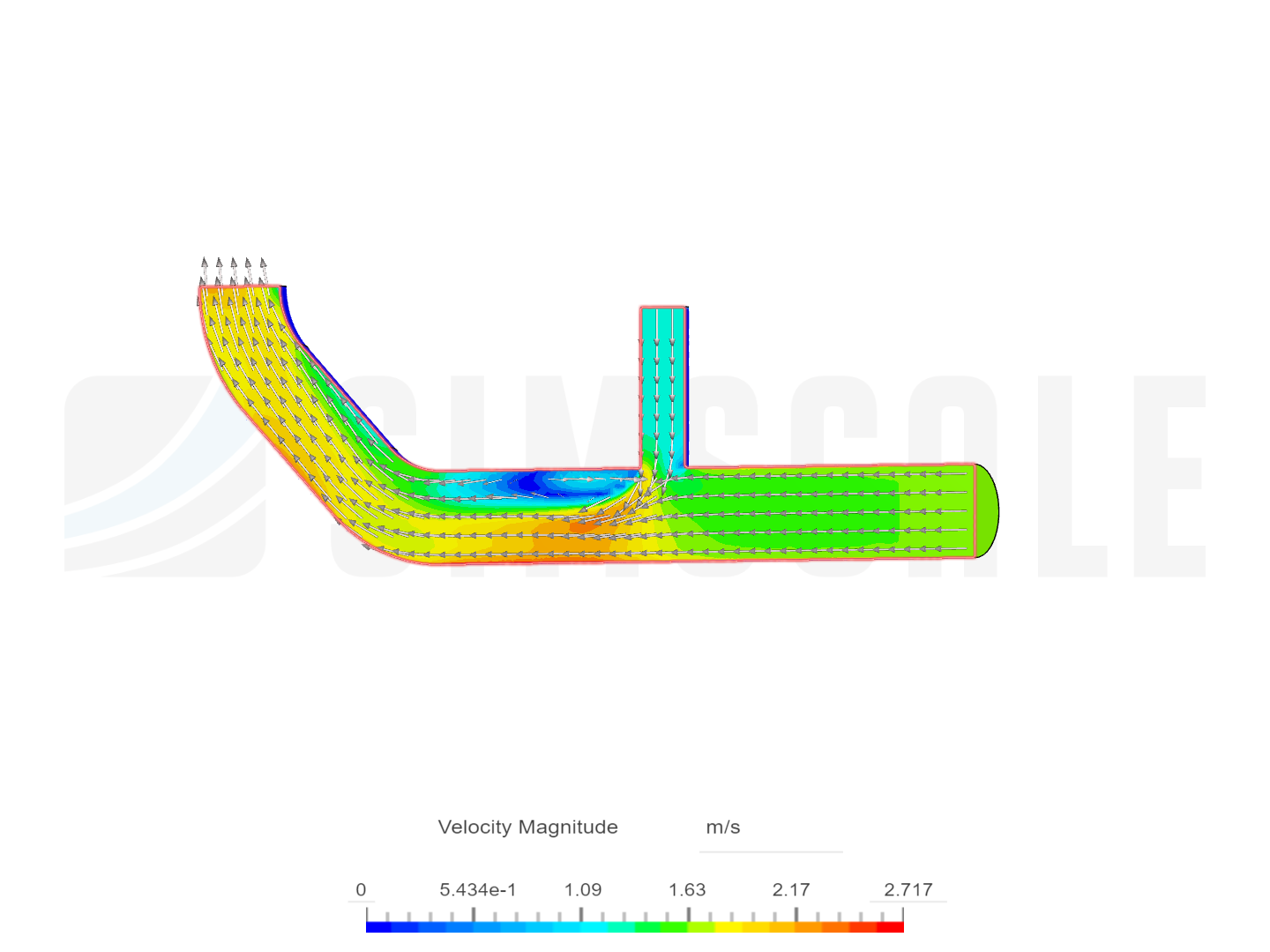 Gasoline: Pipe junction flow image