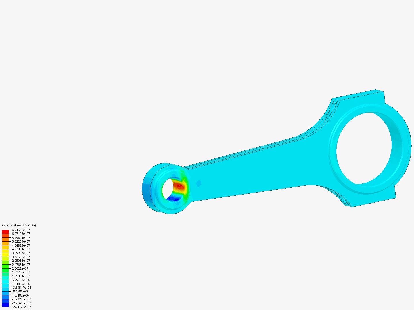 Tutorial 1: Connecting rod stress analysis image