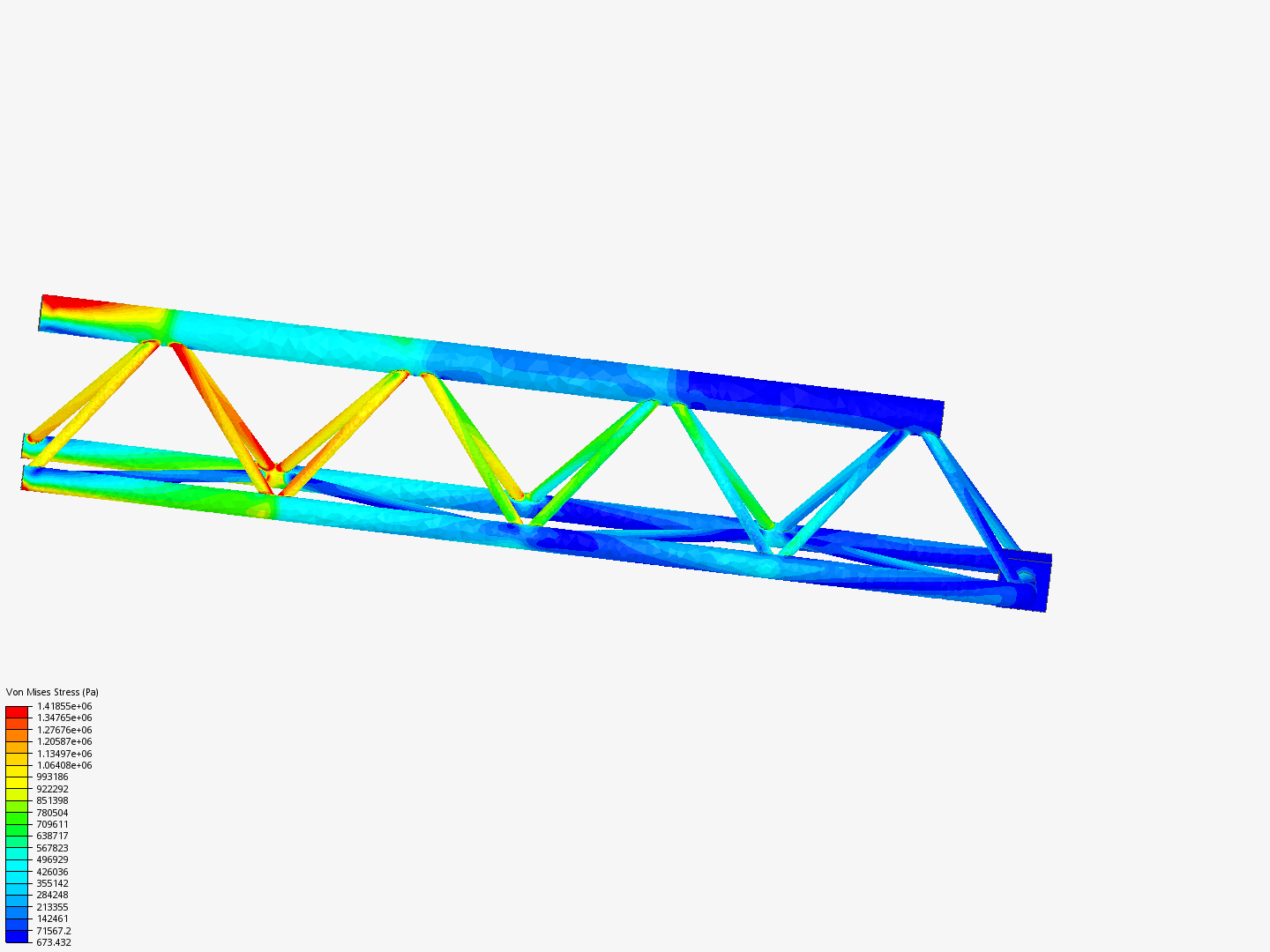 Tutorial - Linear static analysis of a crane image