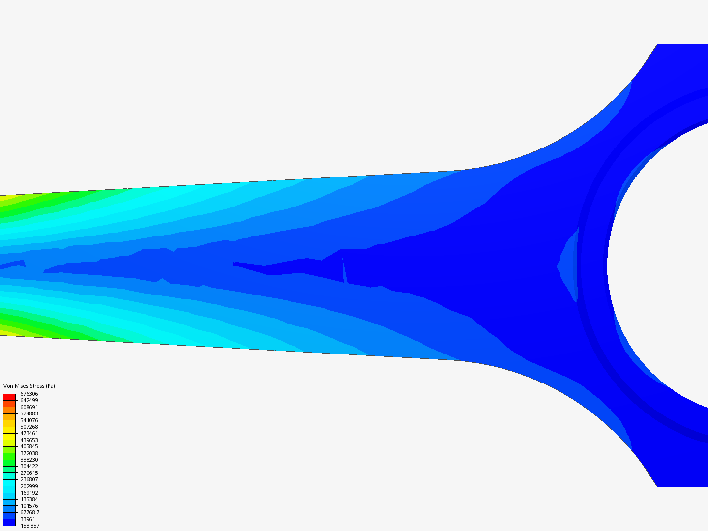 Tutorial 1: Connecting rod stress analysis image