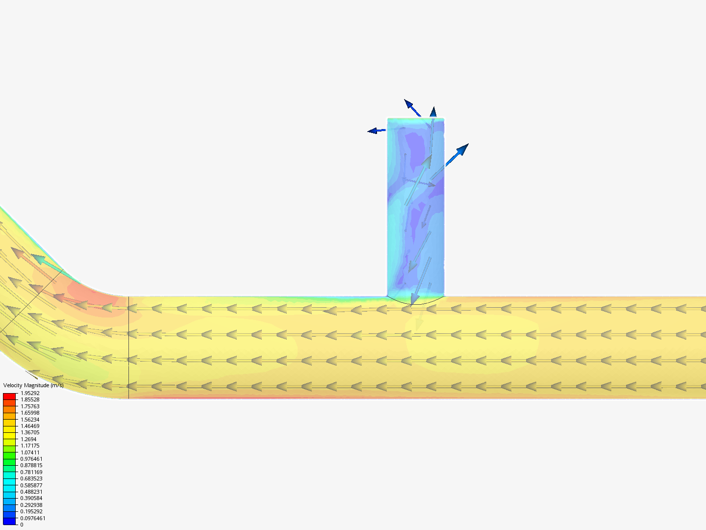 Tutorial 2: Pipe junction flow image