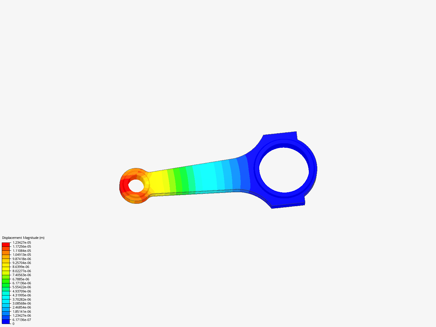 Tutorial 1: Connecting rod stress analysis image