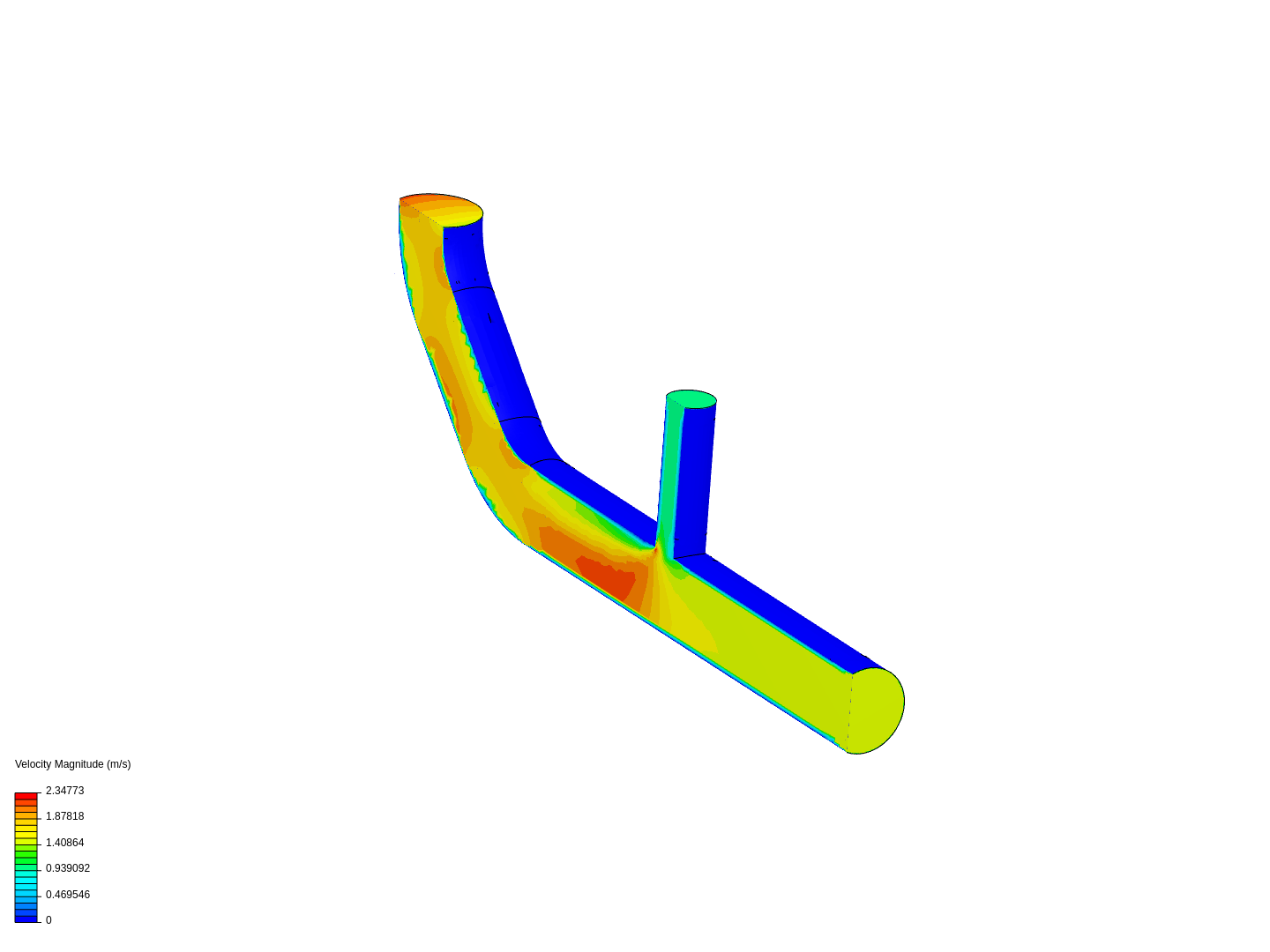 Tutorial 2: Pipe junction flow image