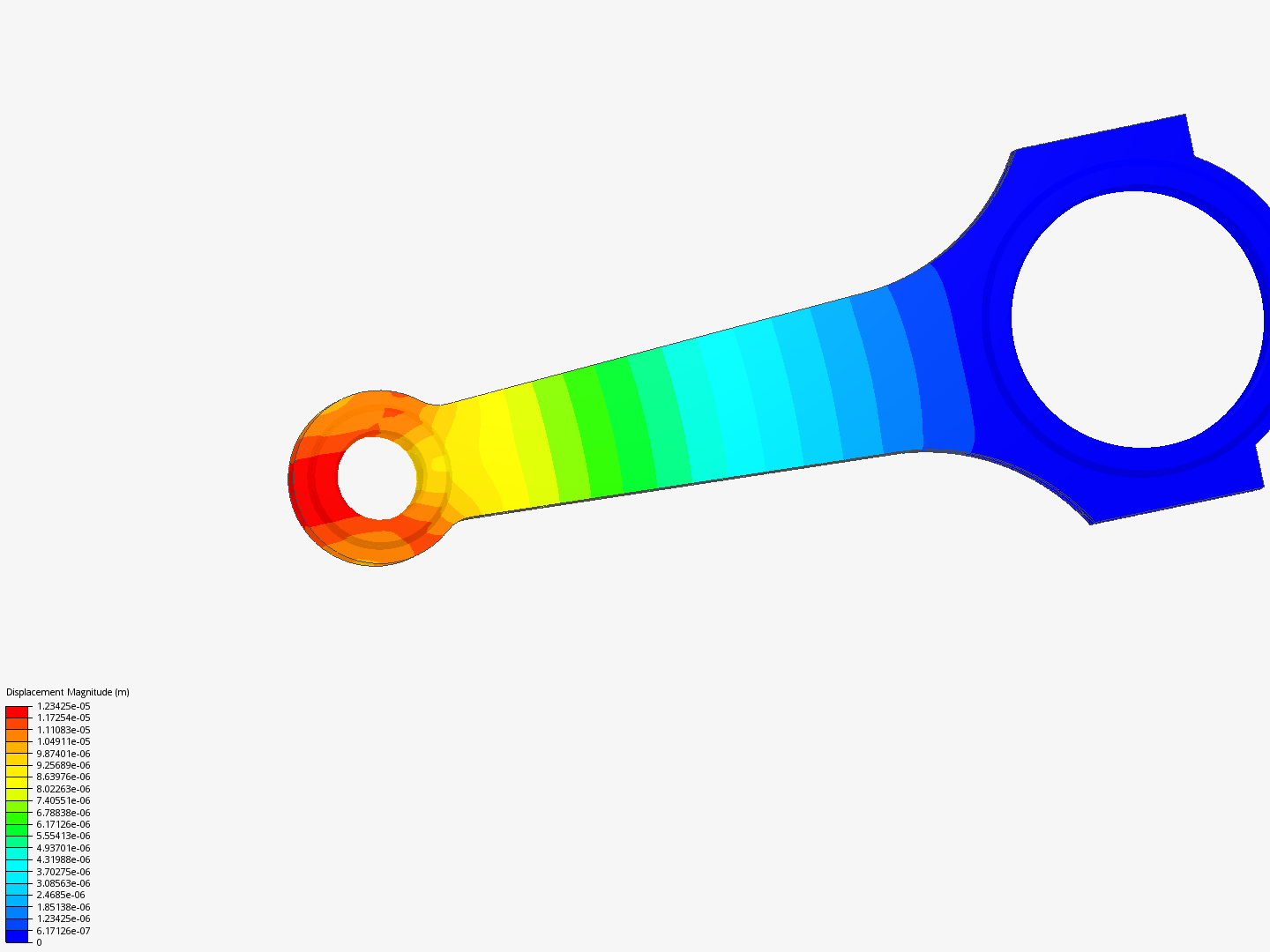 Tutorial 1: Connecting rod stress analysis image