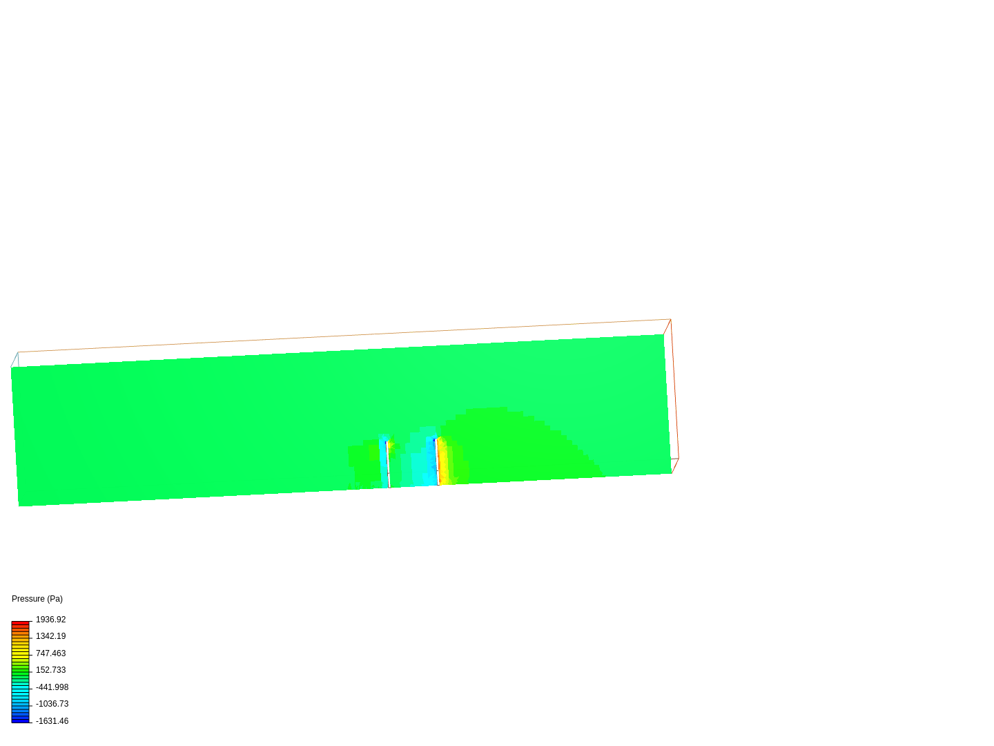 Wind Effect on Piers by applying pressure image