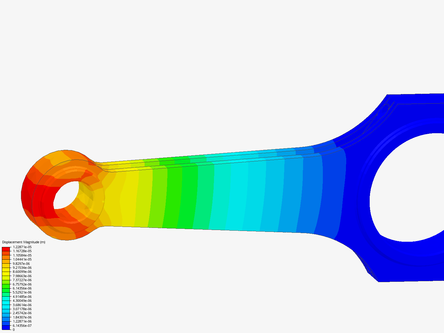 Tutorial 1: Connecting rod stress analysis image