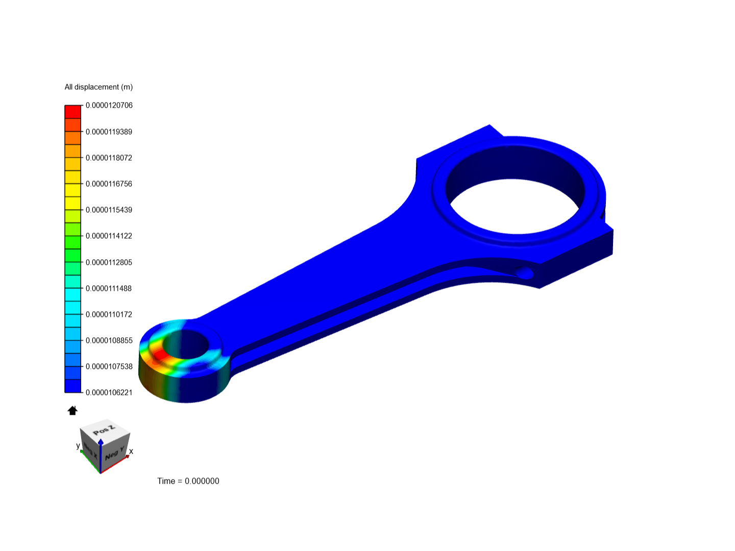 Tutorial 1: Connecting rod stress analysis image