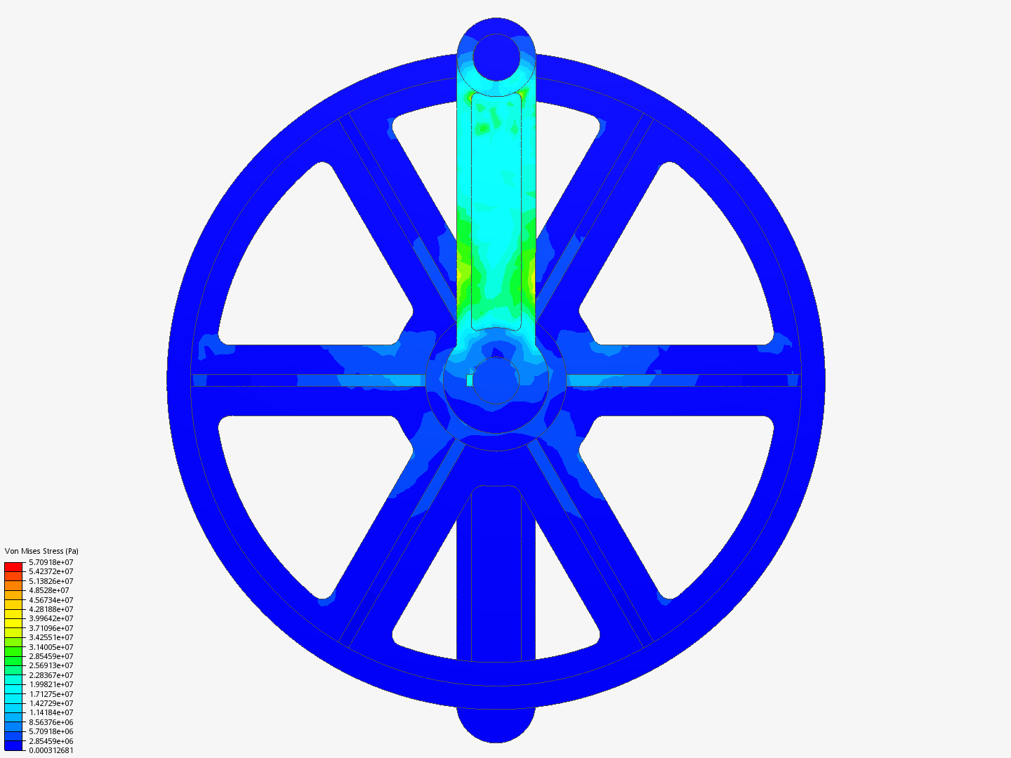 Simulation of a Crank Assembly - Copy image