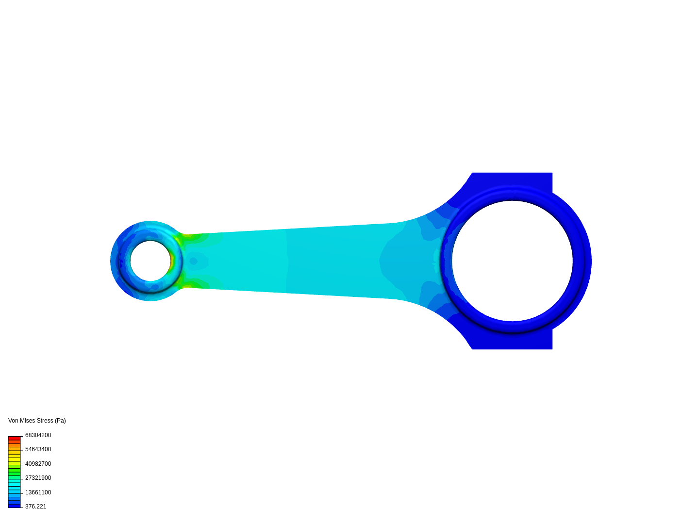 Tutorial 1: Connecting rod stress analysis image