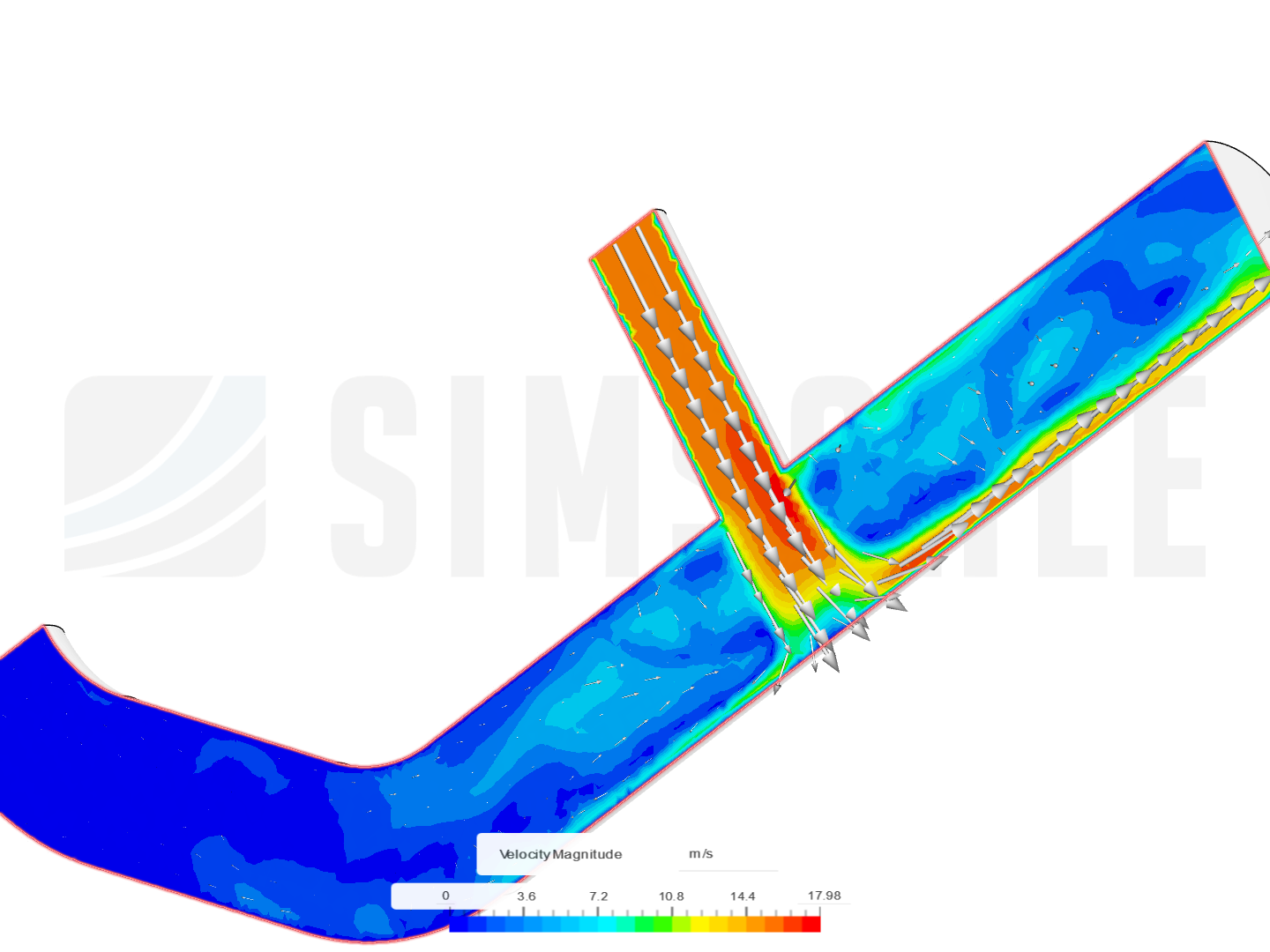 Tutorial 2: Pipe junction flow image