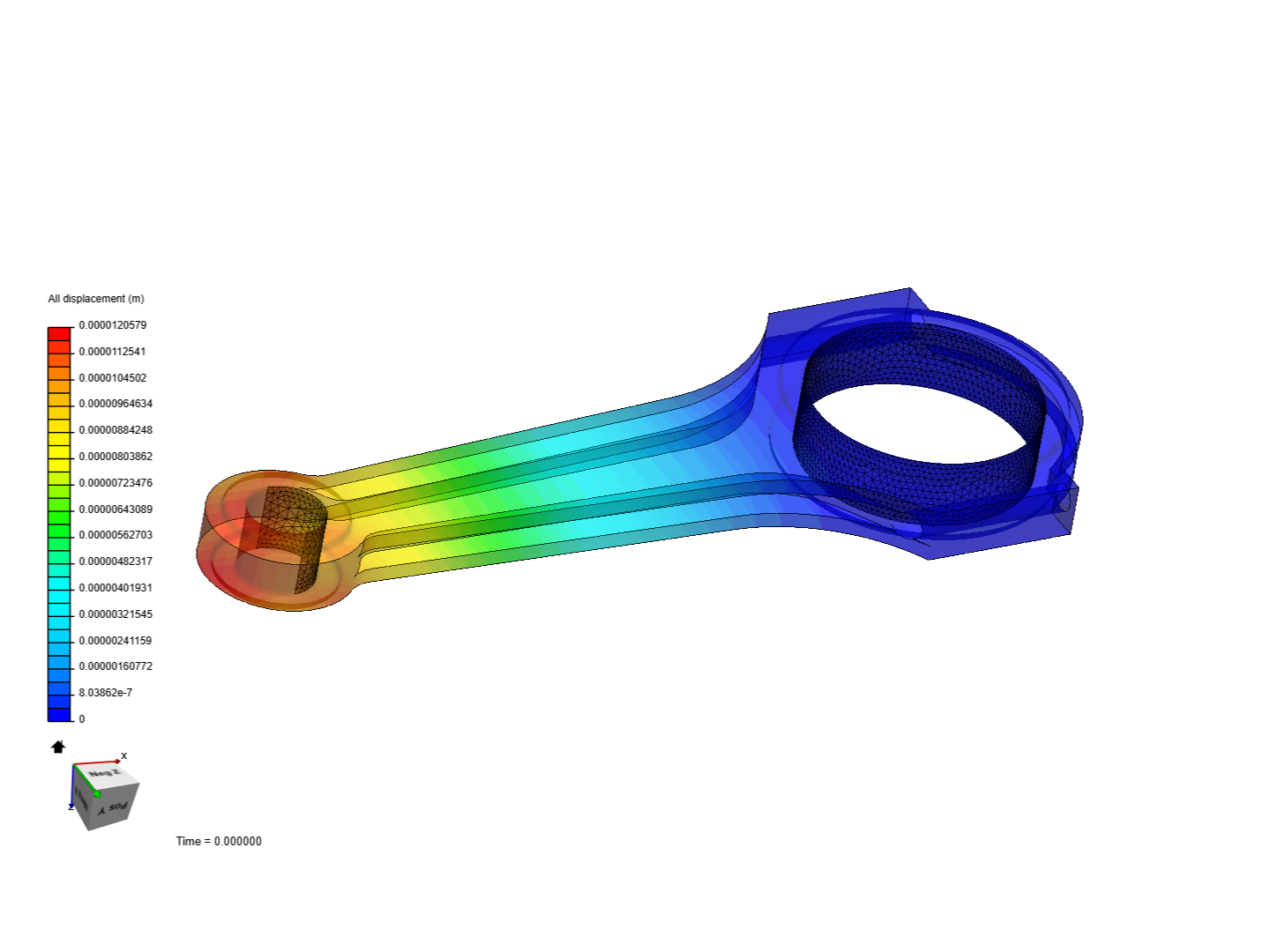 Tutorial 1: Connecting rod stress analysis image