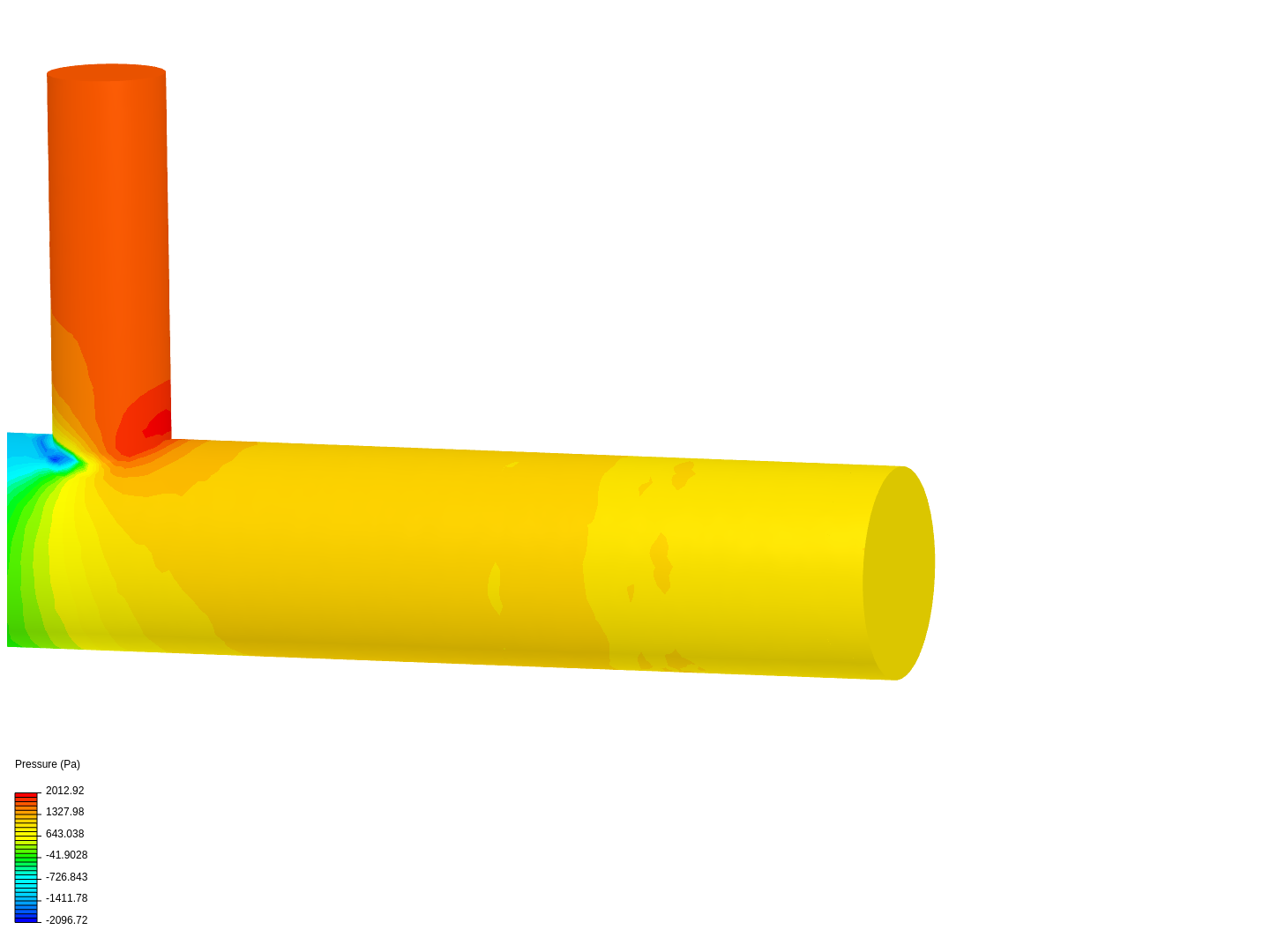 cfd of a pipe image